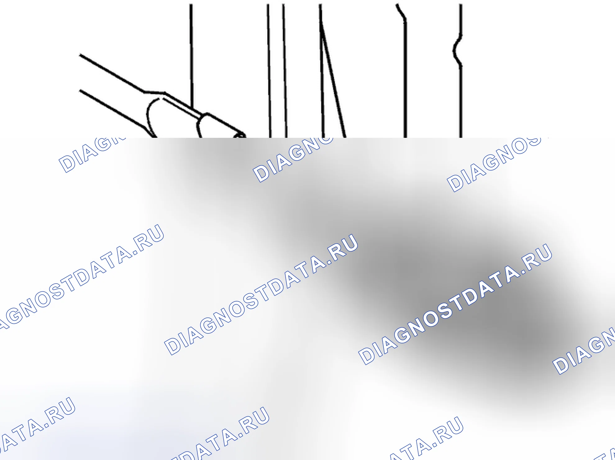 Рис. 96: Переключатель стоп-сигнала. Volvo S60 I