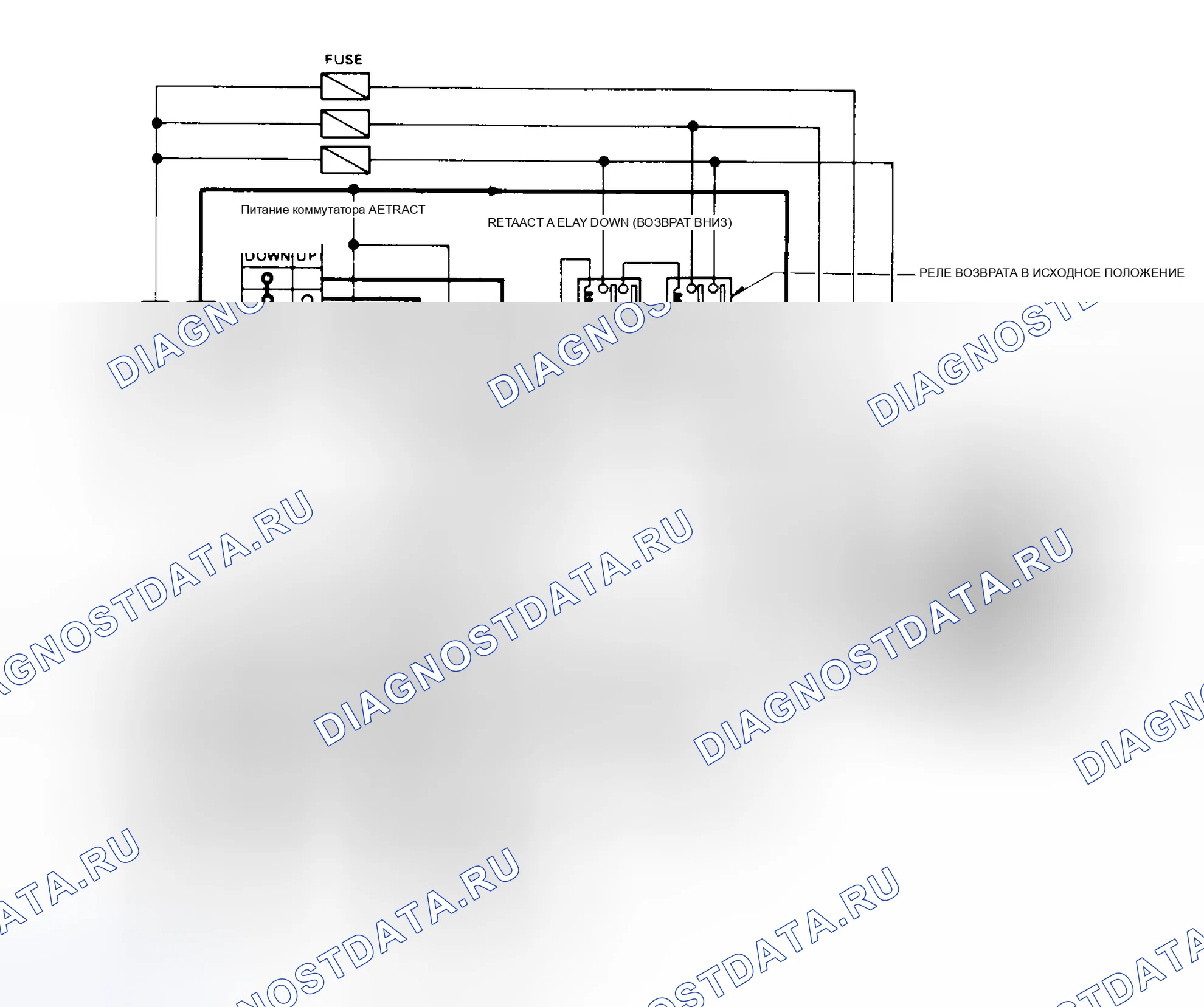 Рис. 4: СХЕМНЫЙ РЕЖИМ РАБОТЫ [C]. Nissan Pulsar N12