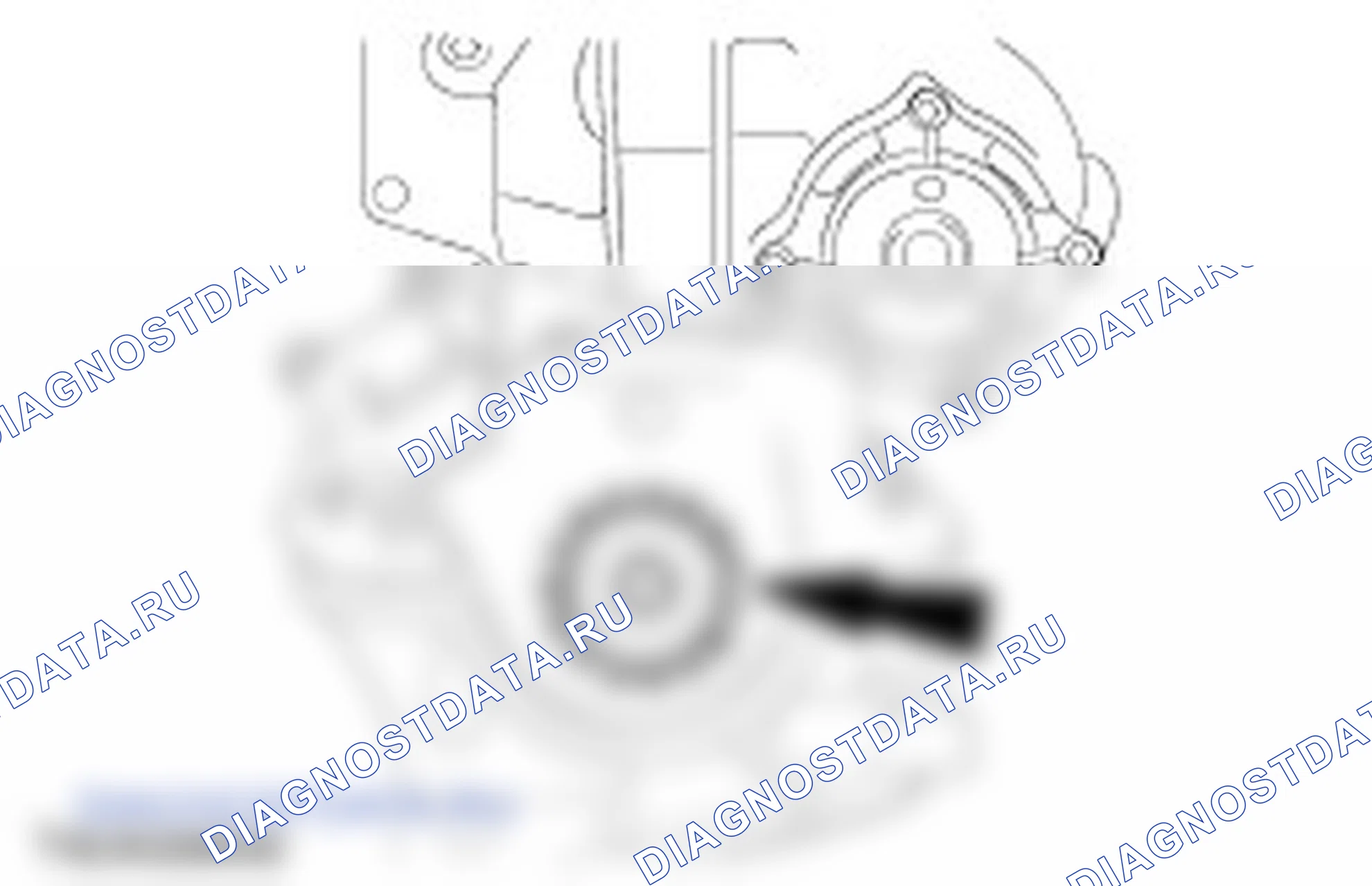 Разборка двигателя. Ford Transit Connect I