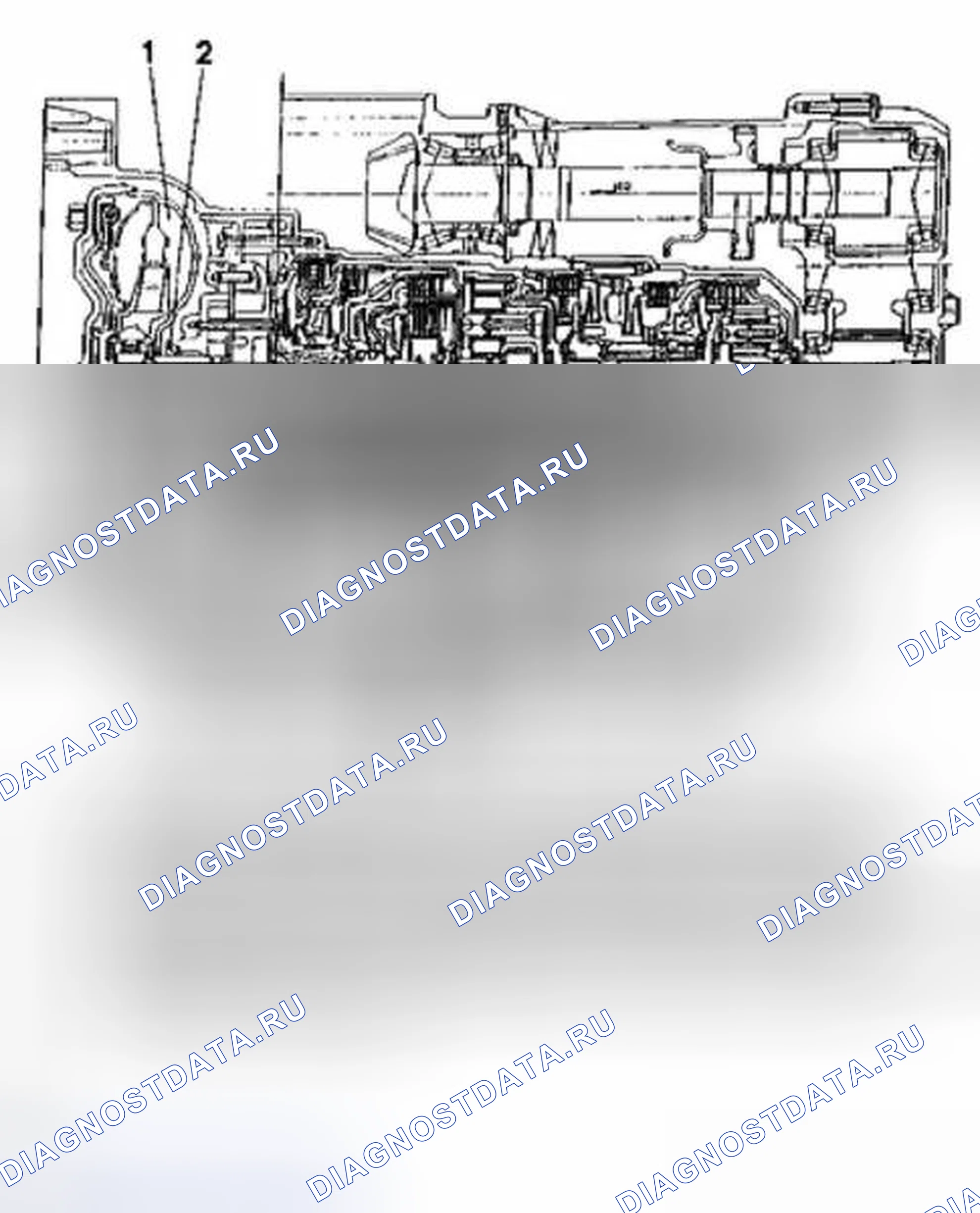 Рис. 4: Трансмиссия Tiptronic (A86). Porsche Boxster S 986 рестайлинг