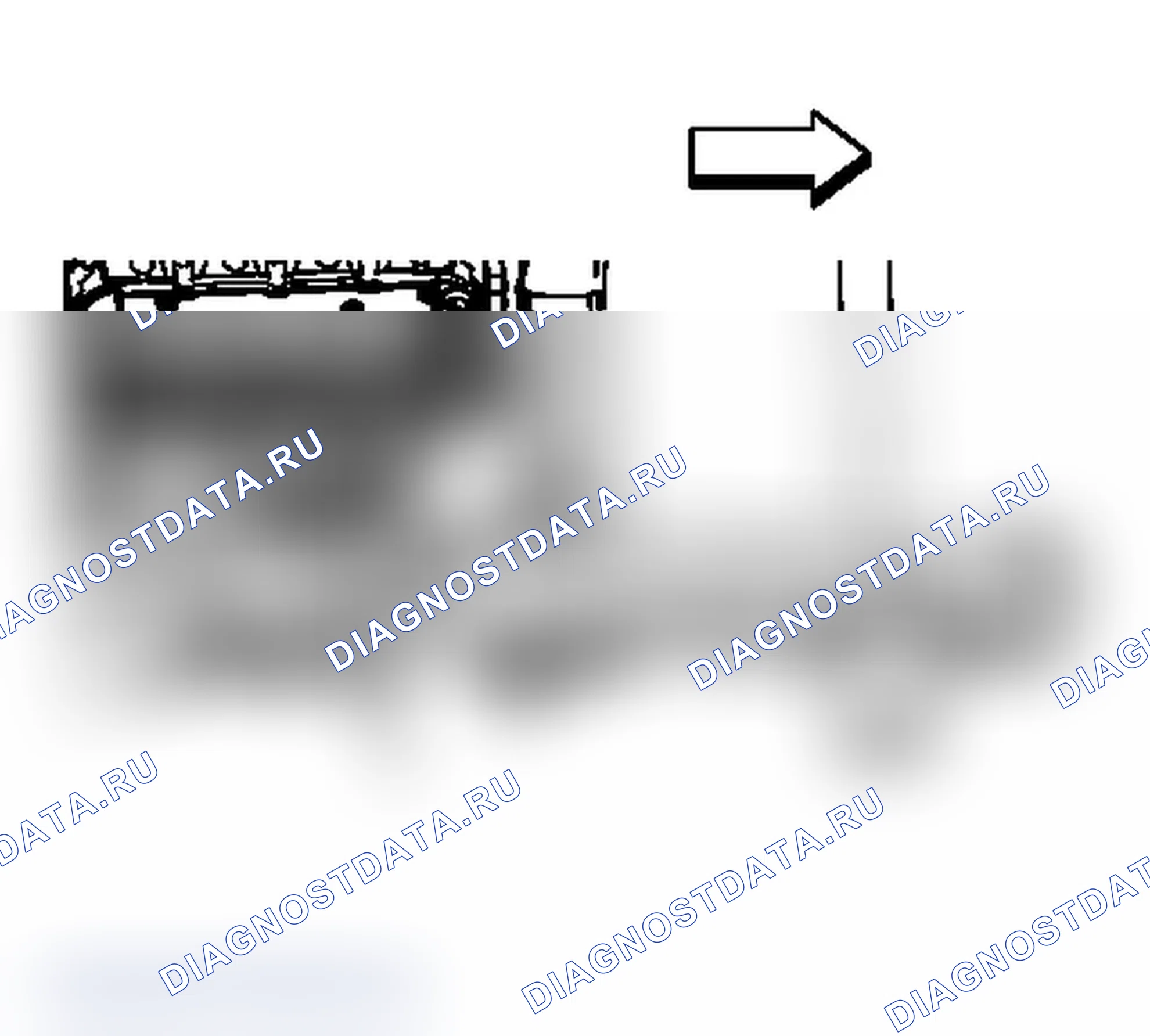 Рис. 1: Порядок демонтажа. Chevrolet Silverado 3500 HD 