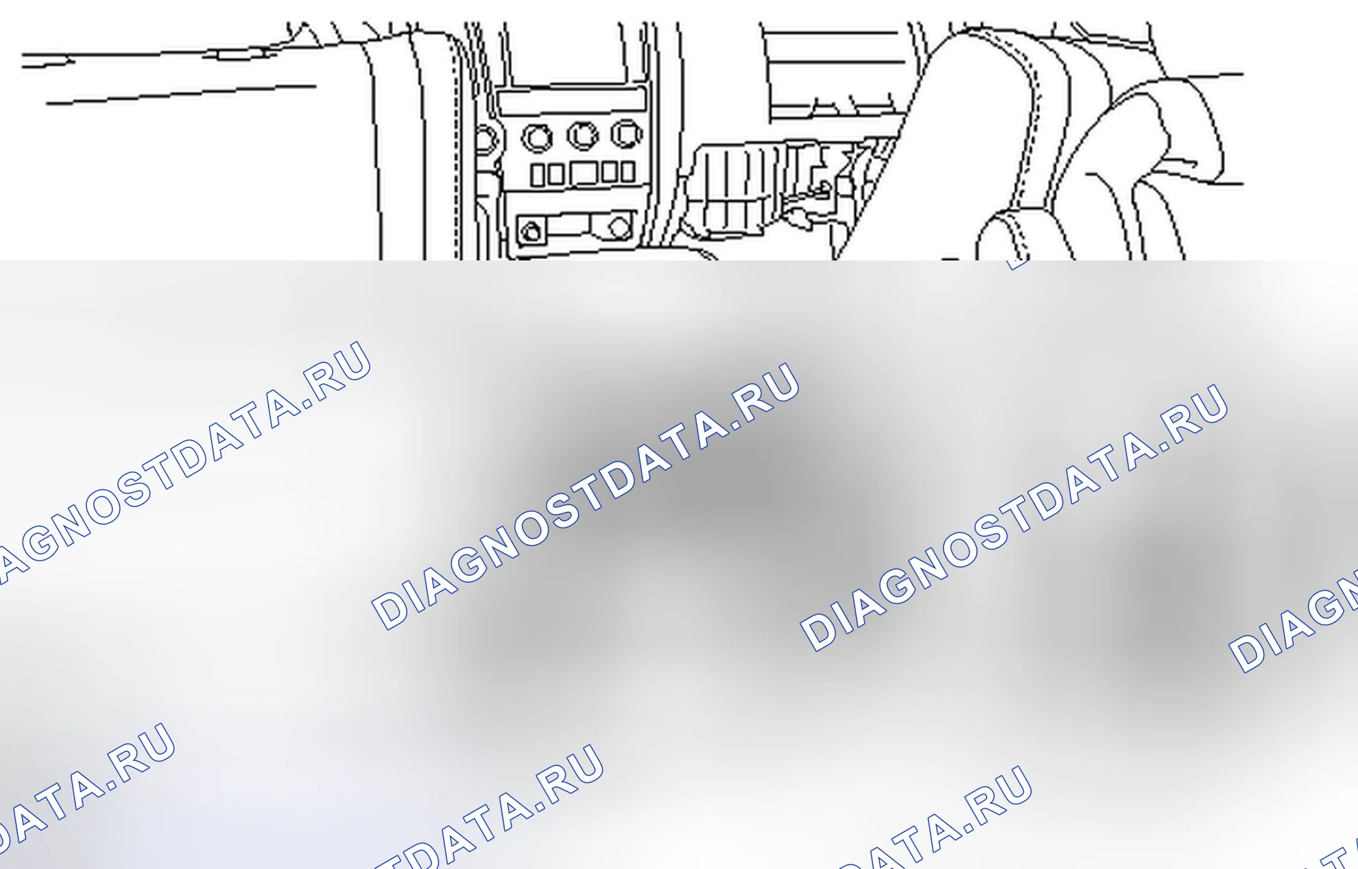 Рис. 214: ДЕМОНТАЖ. Toyota Sequoia II рестайлинг