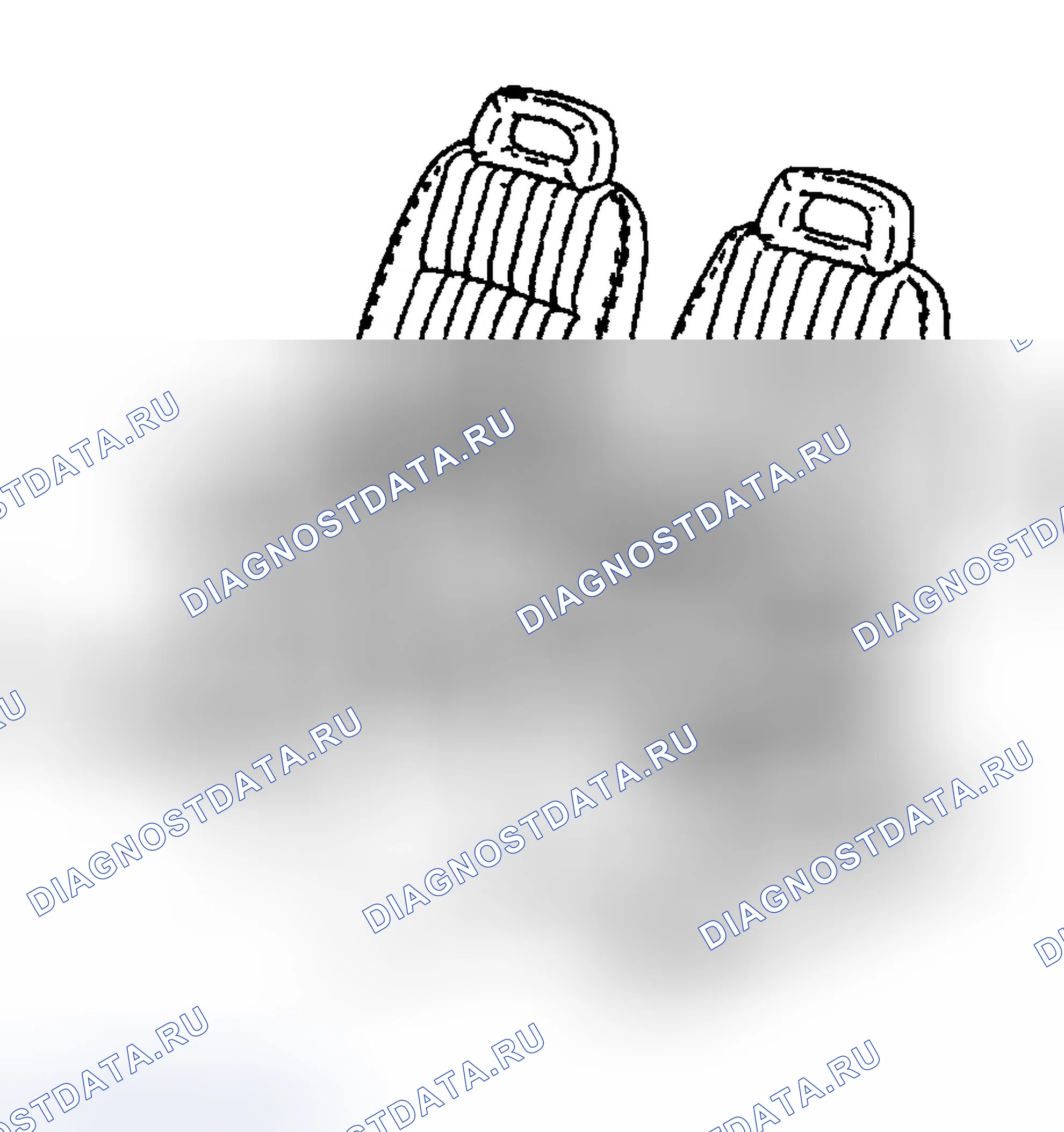 Рис. 40: Порядок демонтажа. Buick Century VI