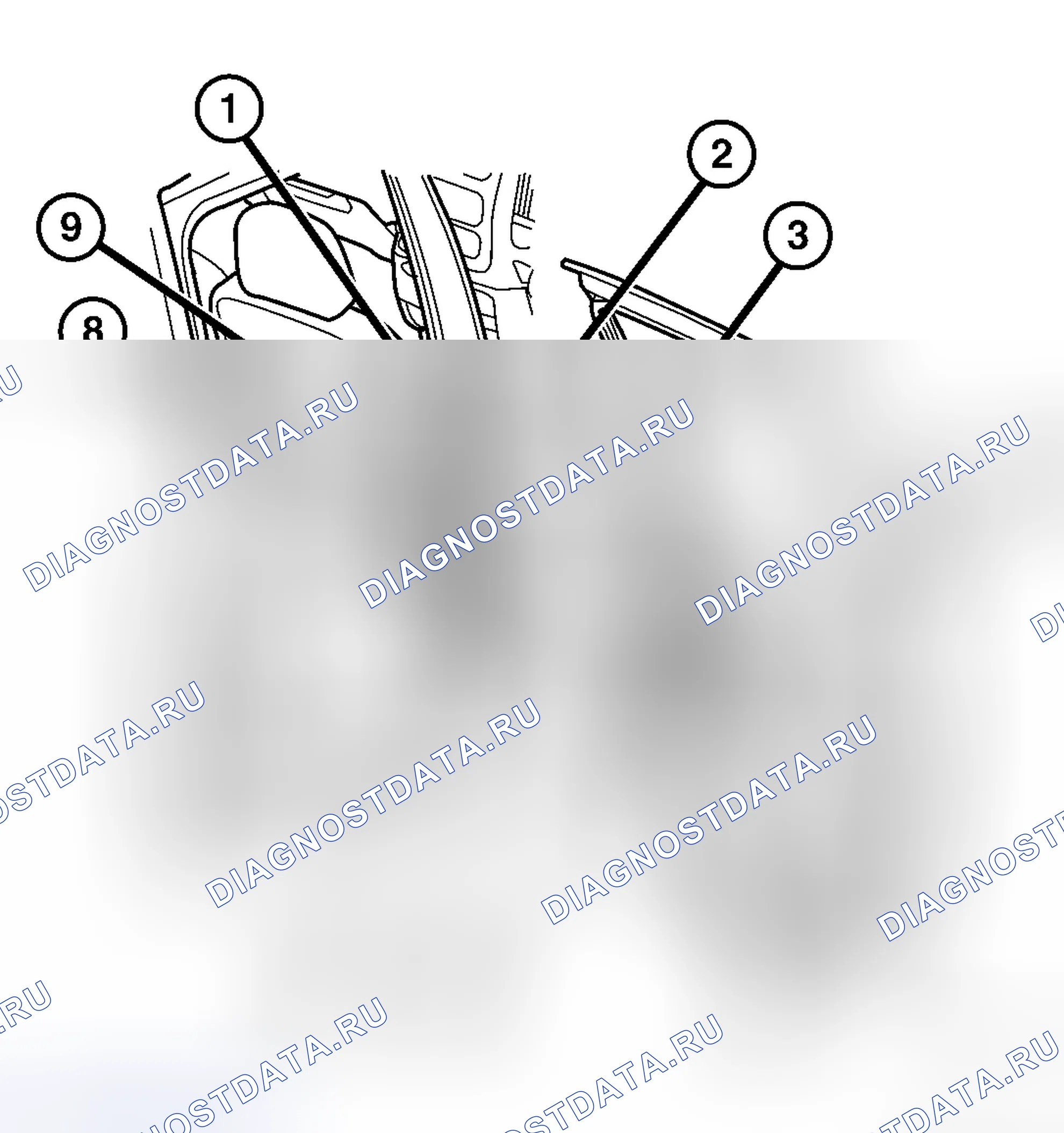 Рис. 284: ДВЕРЬ. Dodge Cab & Chassis R3500 HD transition