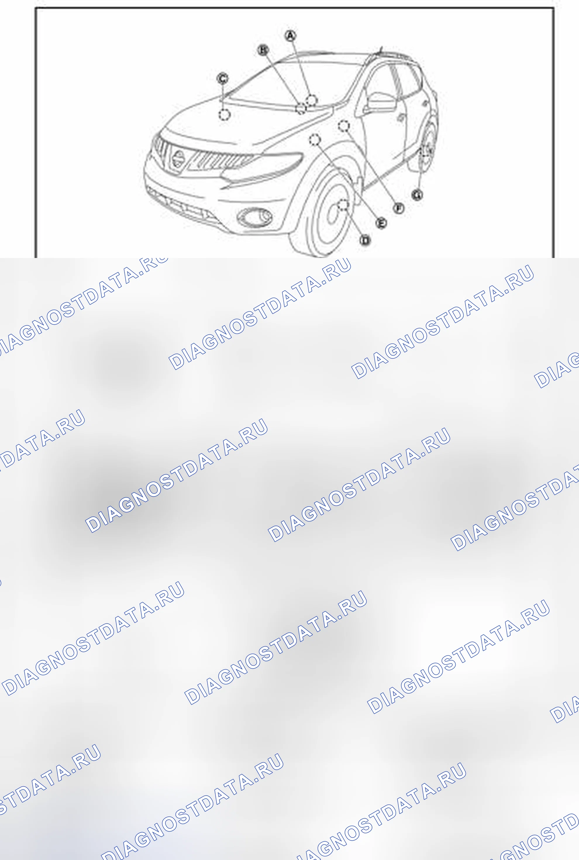 Рис. 8: КРОМЕ США. Nissan Murano Z51 рестайлинг 2
