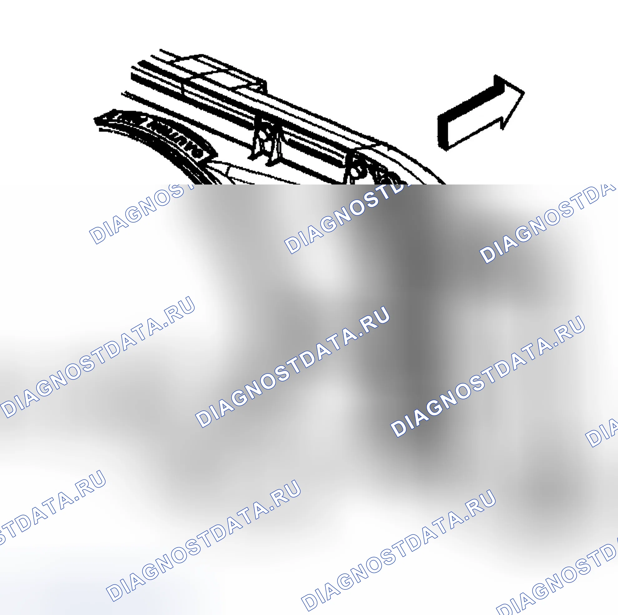 Рис. 72: Порядок демонтажа. Chevrolet Silverado 2500 