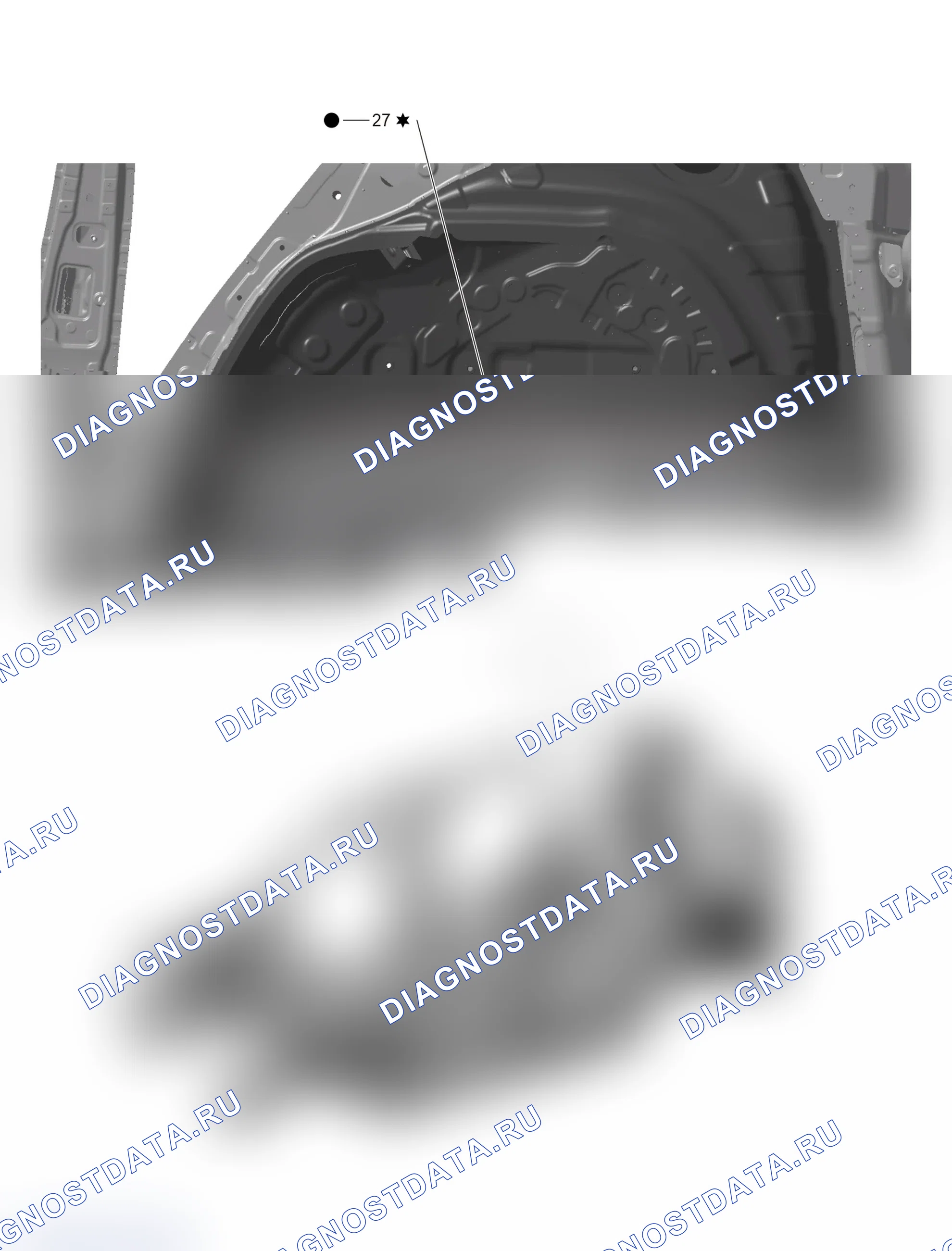 Узел задних левых колес — Haval Raptor. Haval Raptor I
