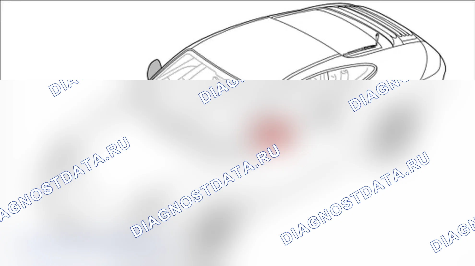 Рис. 163: Разъединение электрического штепсельного соединения. Porsche 911 GT3 997