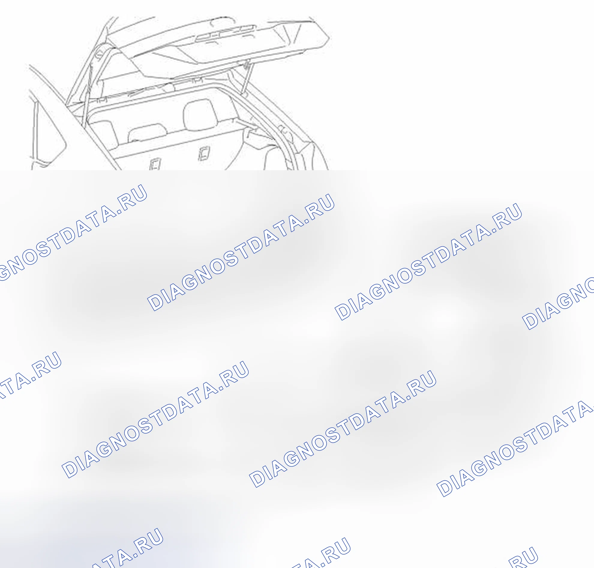Рис. 338: ИЛЛЮСТРАЦИЯ. Toyota Prius PHV pre-III
