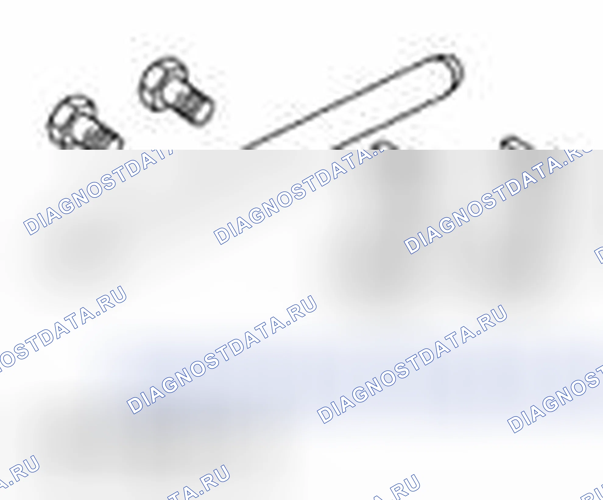 Рис. 1419: Головка цилиндра. Ford Pickup F250 Super Duty II
