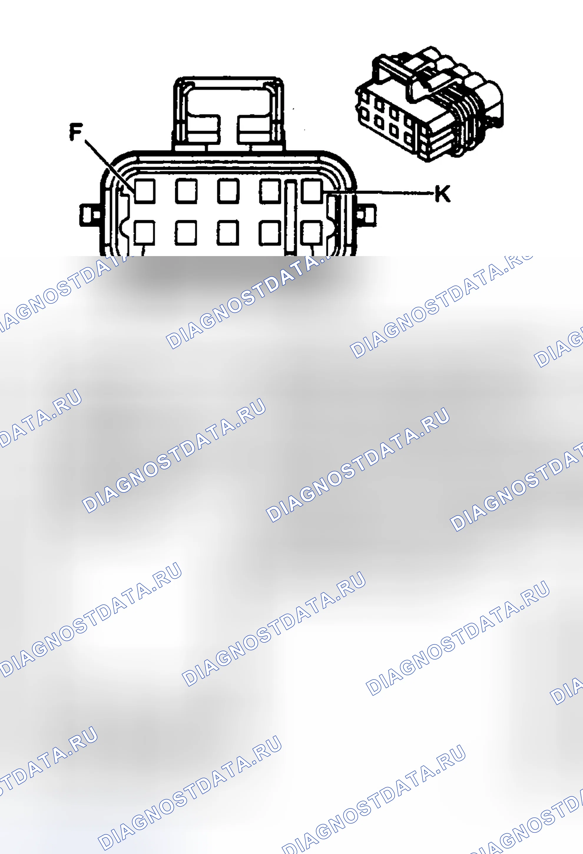 Рис. 11: ИДЕНТИФИКАЦИЯ СОЕДИНИТЕЛЯ. GMC Sierra 2500 