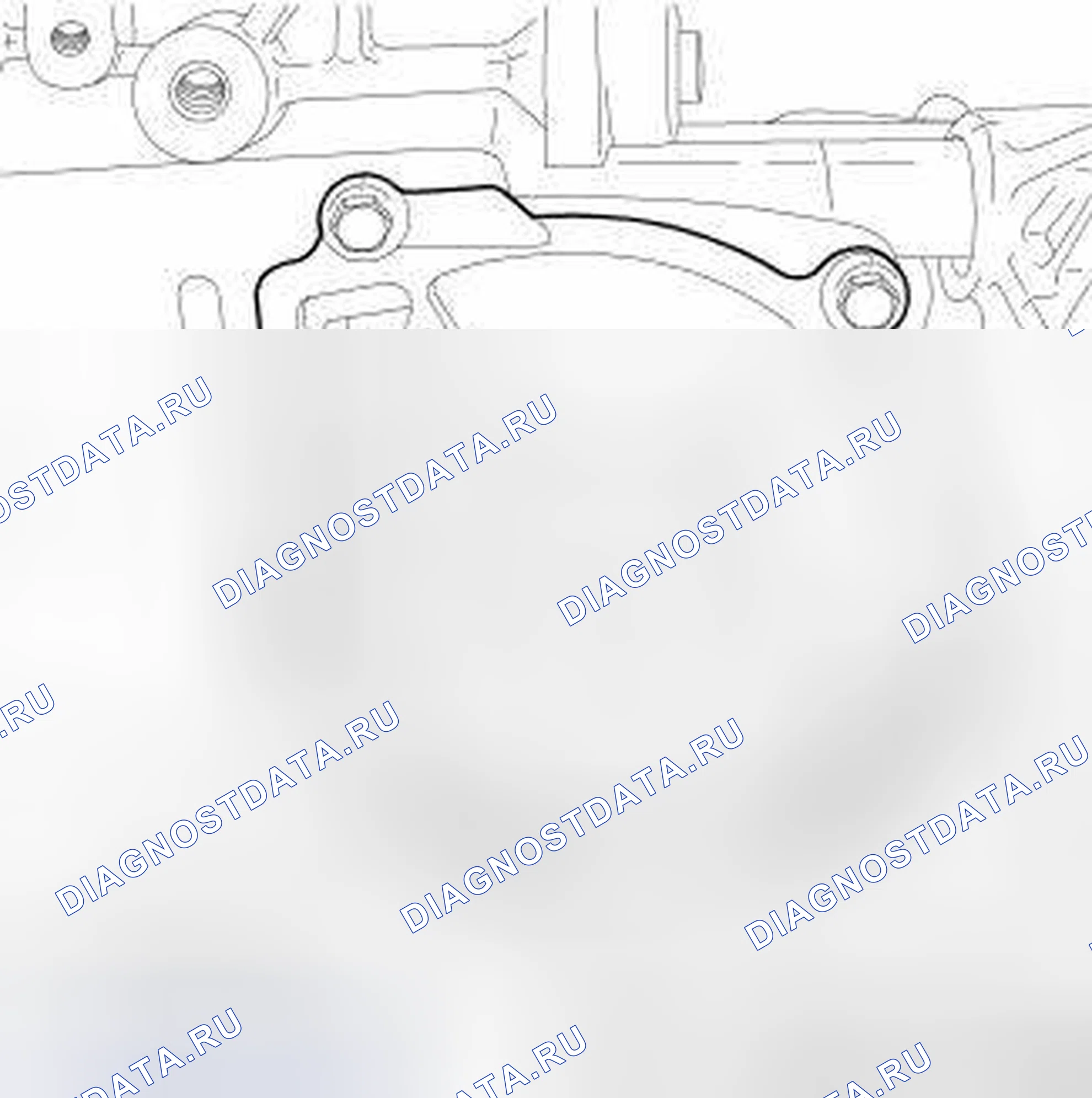 Рис. 47: 2,8-литровый дизельный двигатель. Jeep Liberty II