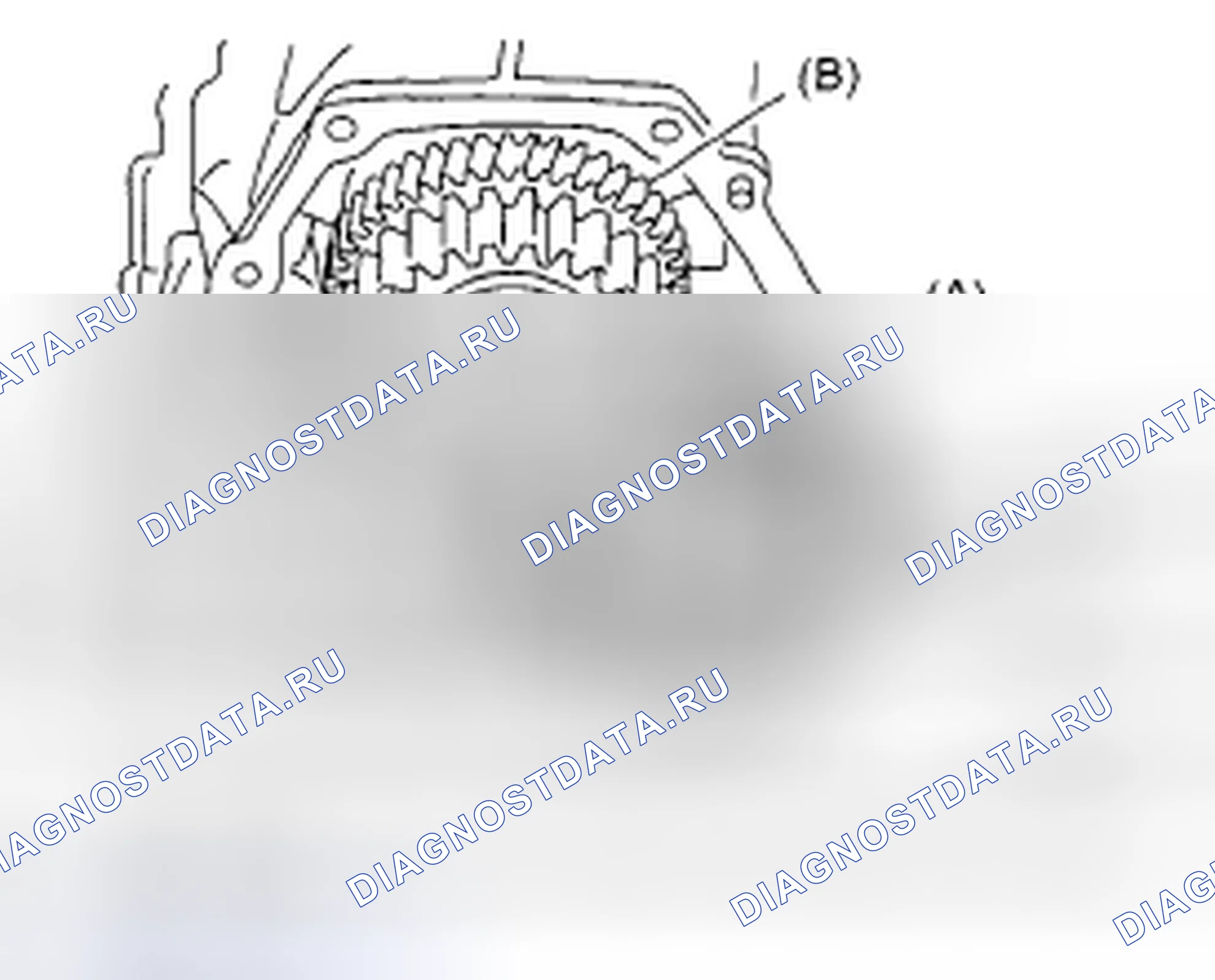 Рис. 420: ДЕМОНТАЖ. Subaru Legacy BL/BP рестайлинг