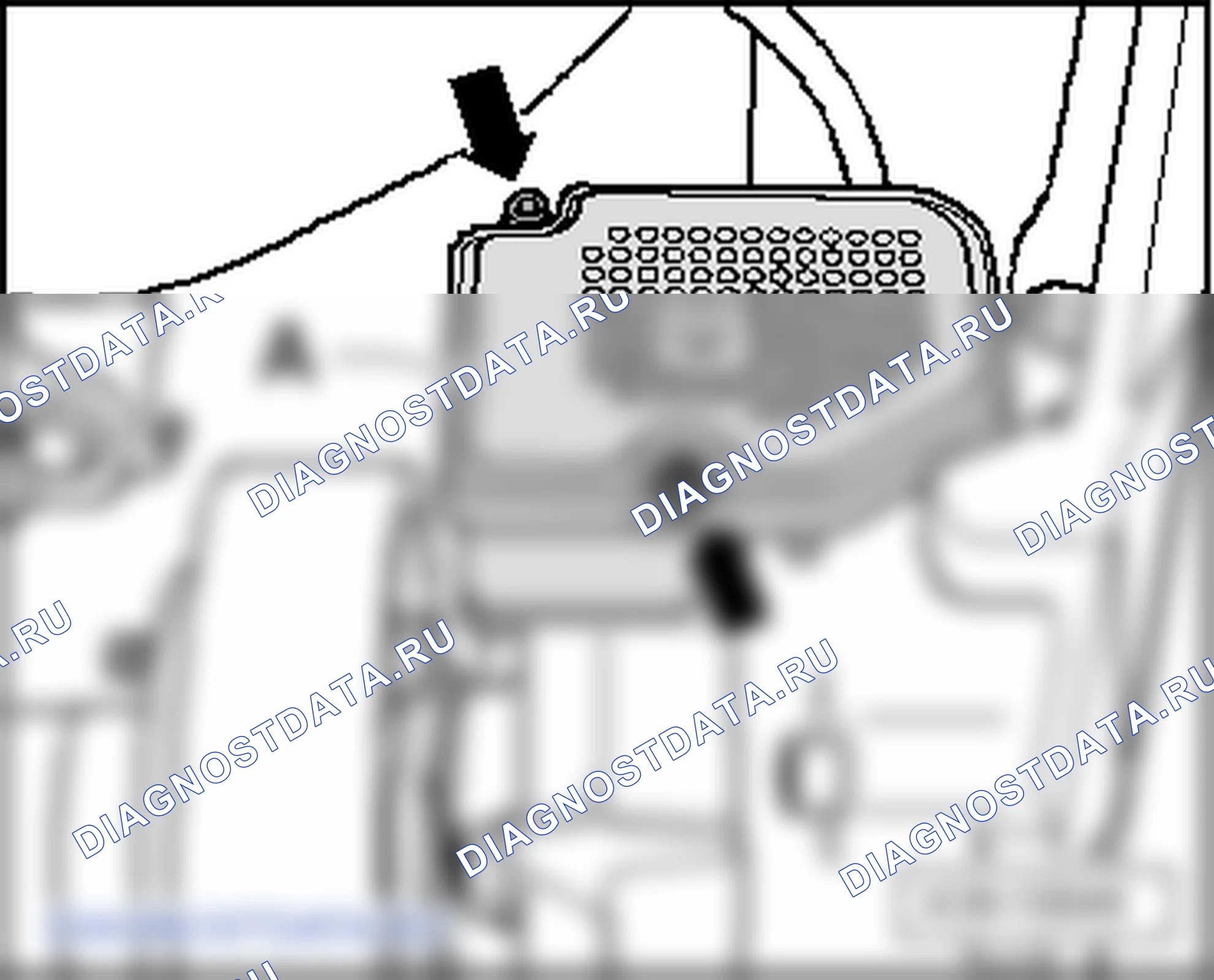 Электрические/электронные узлы и места установки муфты Haldex (КПП 02Q). Skoda Octavia Ii