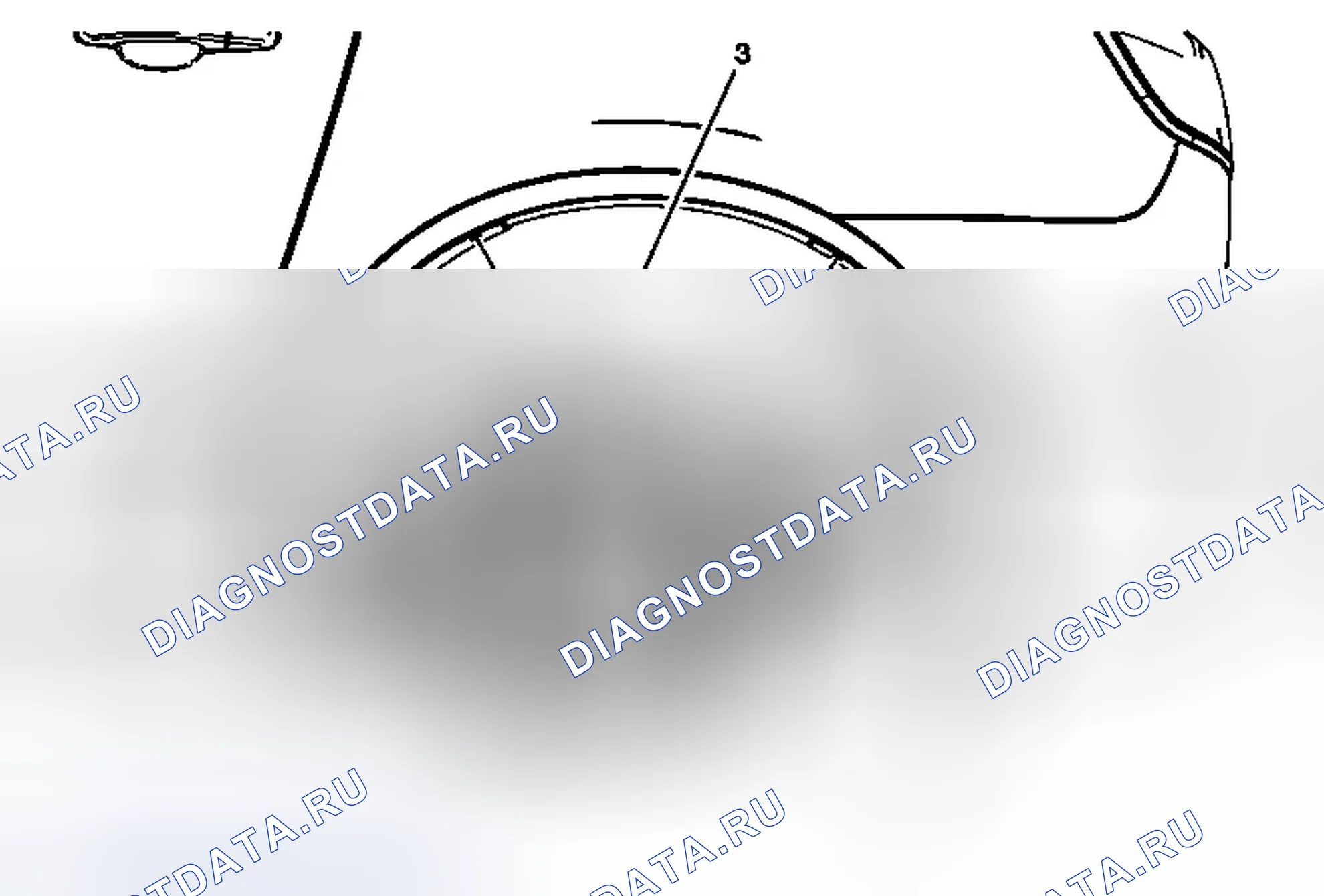 Рис. 53: Замена хвостовика задней рулевой рубки (анклав). GMC Acadia I рестайлинг