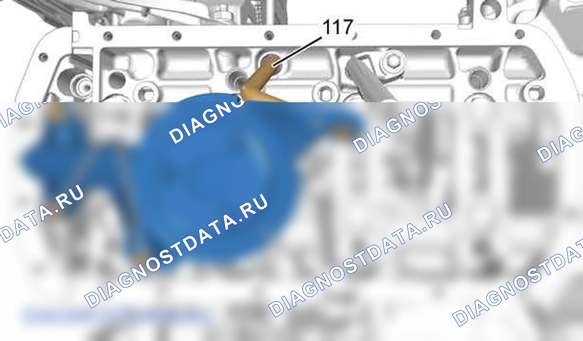 Демонтаж: двигателя — b1fg083d. Citroen C3 I