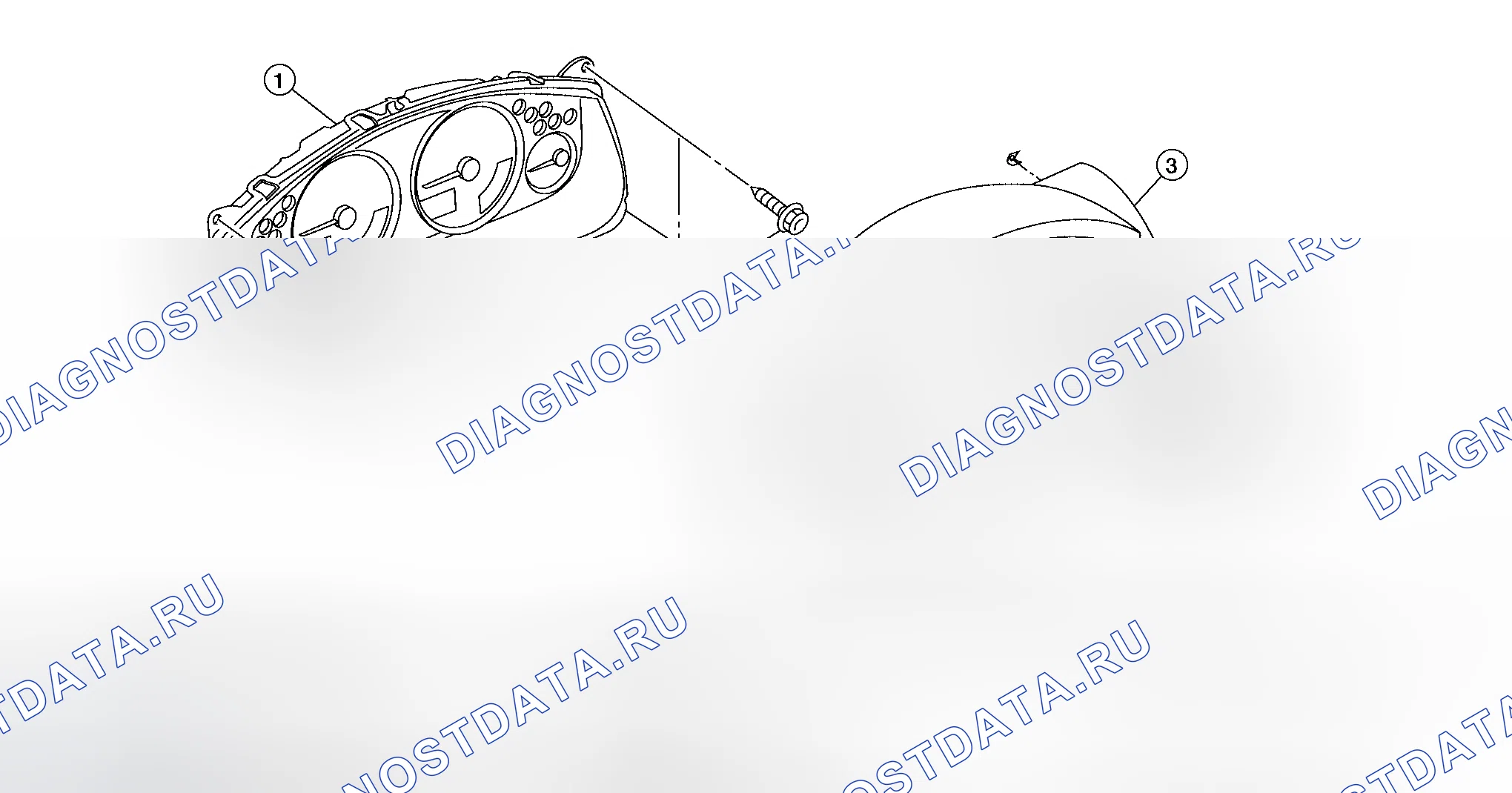 Рис. 75: Демонтаж. Honda Odyssey I