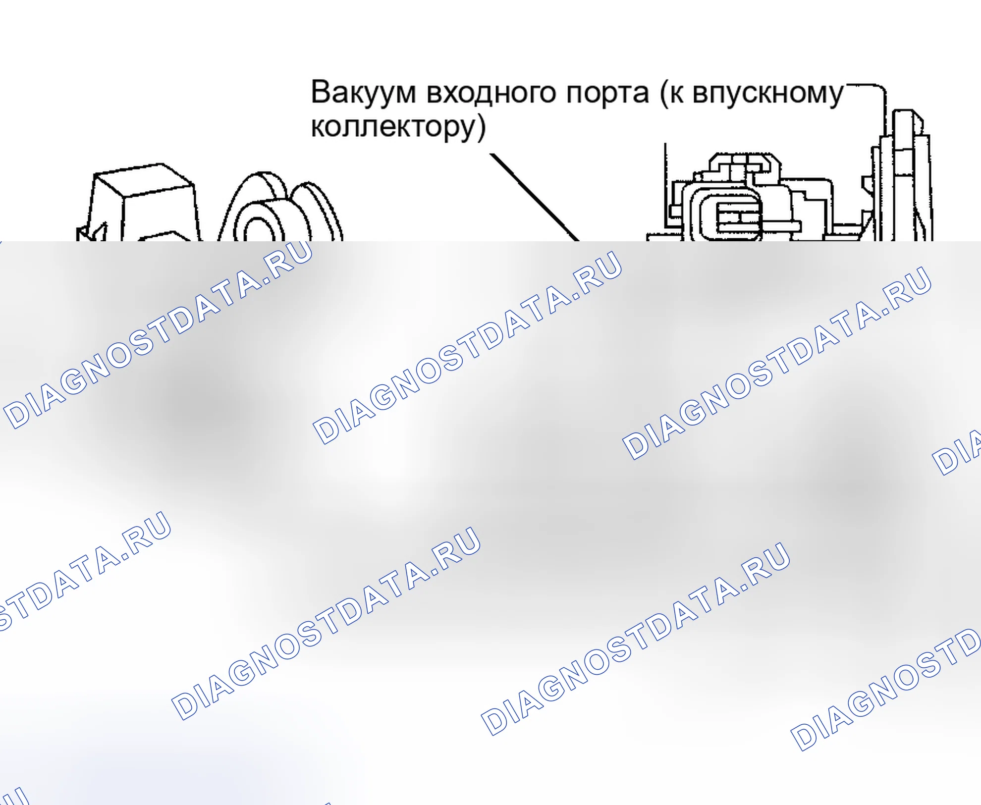 Рис. 74: Клапан продувки канистры EVAP. Hyundai ix20 I рестайлинг