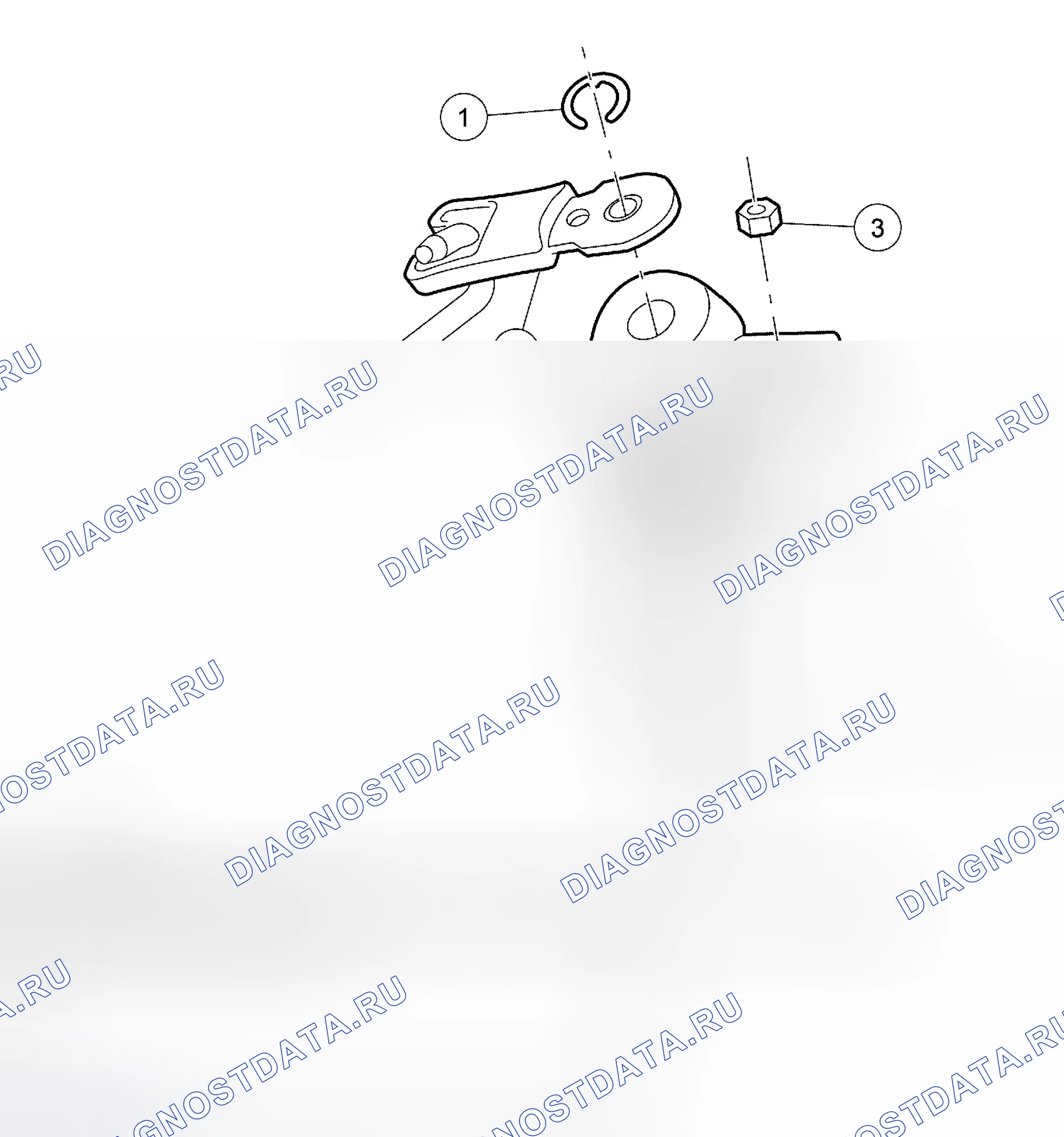 Рис. 92: Переключатель блокировки защиты от краж. Hyundai Mistra I рестайлинг