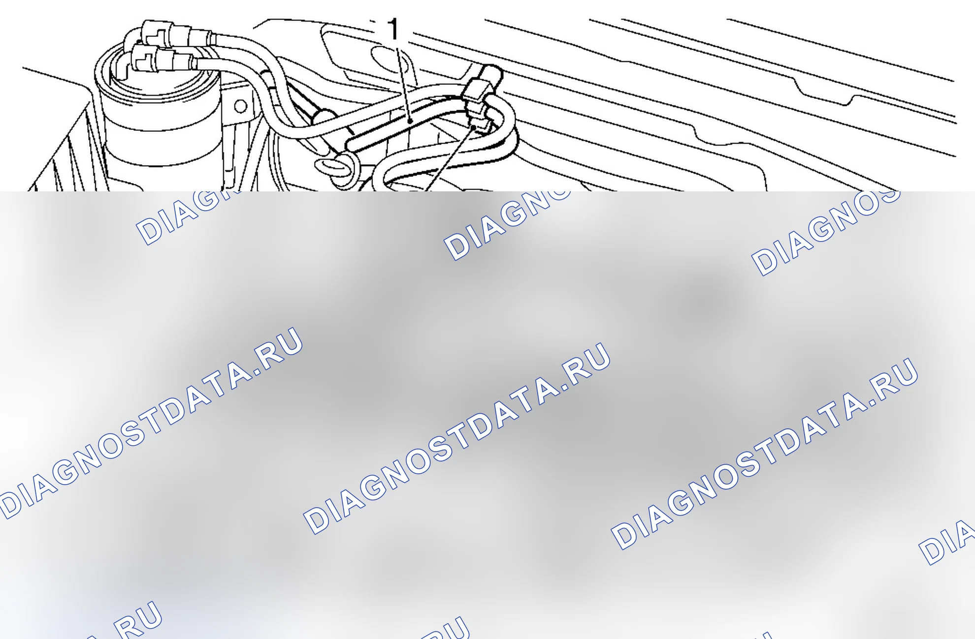 Замена возвратного топливопровода насоса высокого давления (Z13DTH). Opel Corsa D