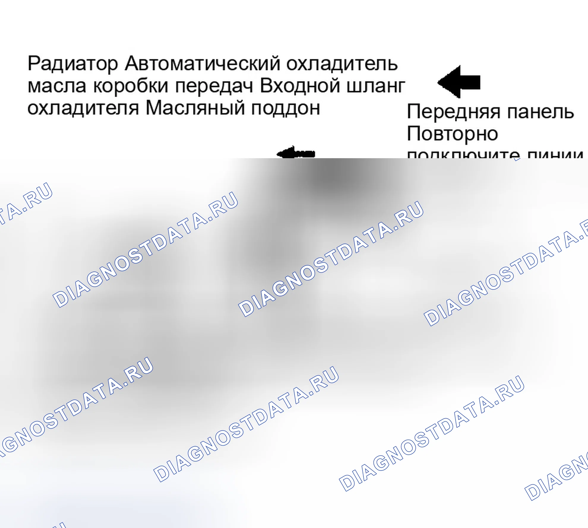 Рис. 3: Процедура диагностики охладителя жидкости A / T. Infiniti FX35 I