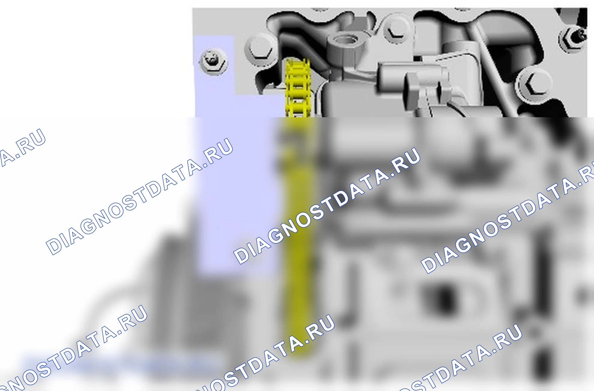 Разборка двигателя. Ford Transit Custom I