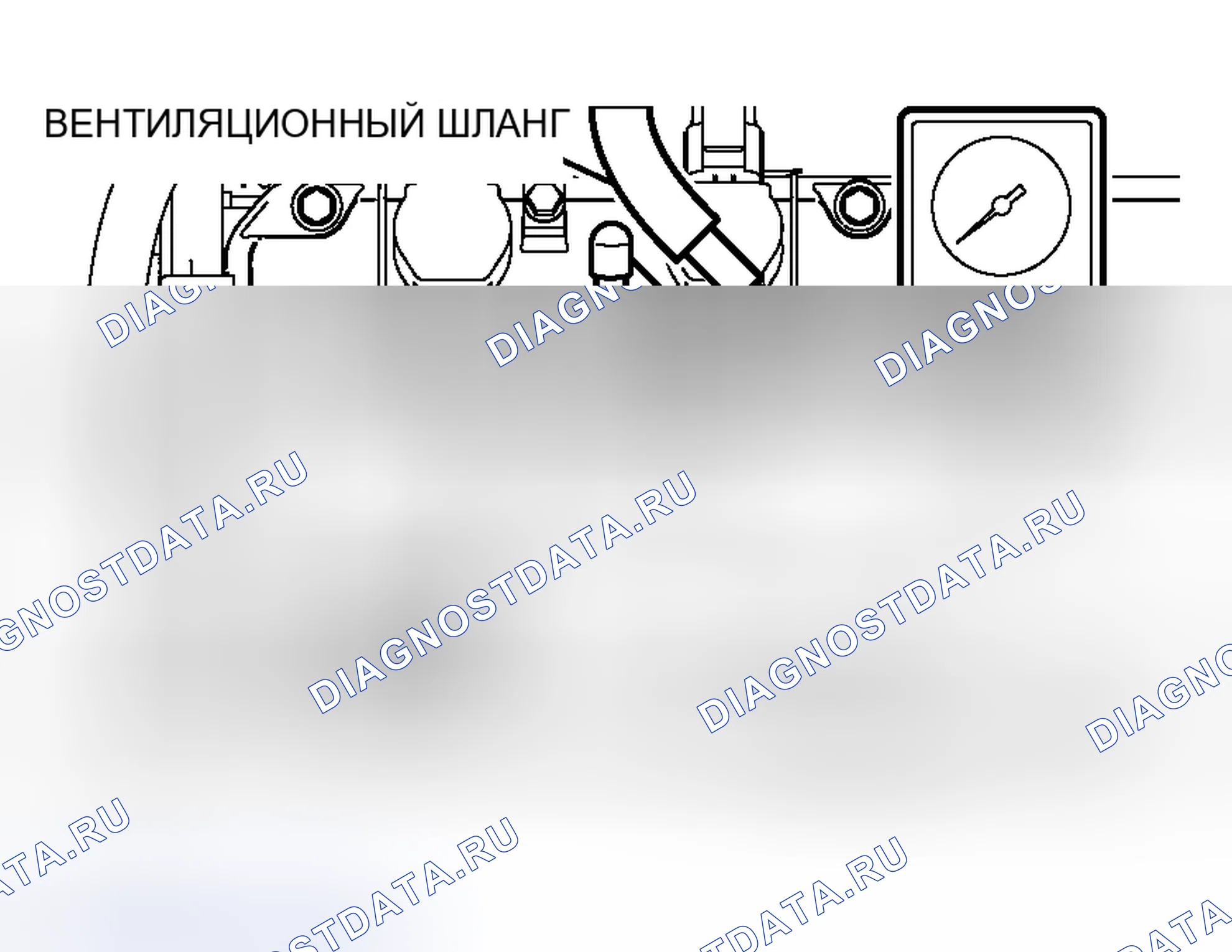 Рис. 213: ПРОВЕРКА ВАКУУМА во впускном коллекторе. Mitsubishi Lancer Evolution IX