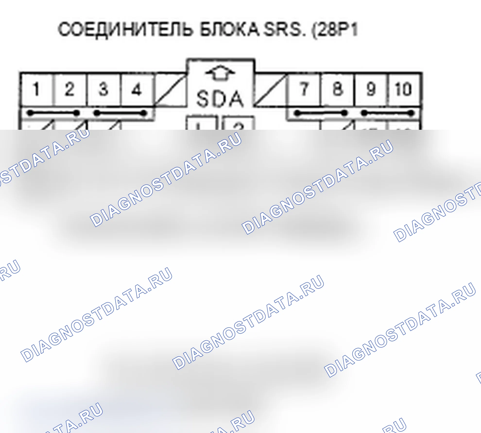Рис. 177: расшифровка кода ошибки 92-2x («x» может быть от 0 до 9 или от A до F): открыто или коротко на землю в отсечке подушки безопасности пассажира. Acura TL III рестайлинг