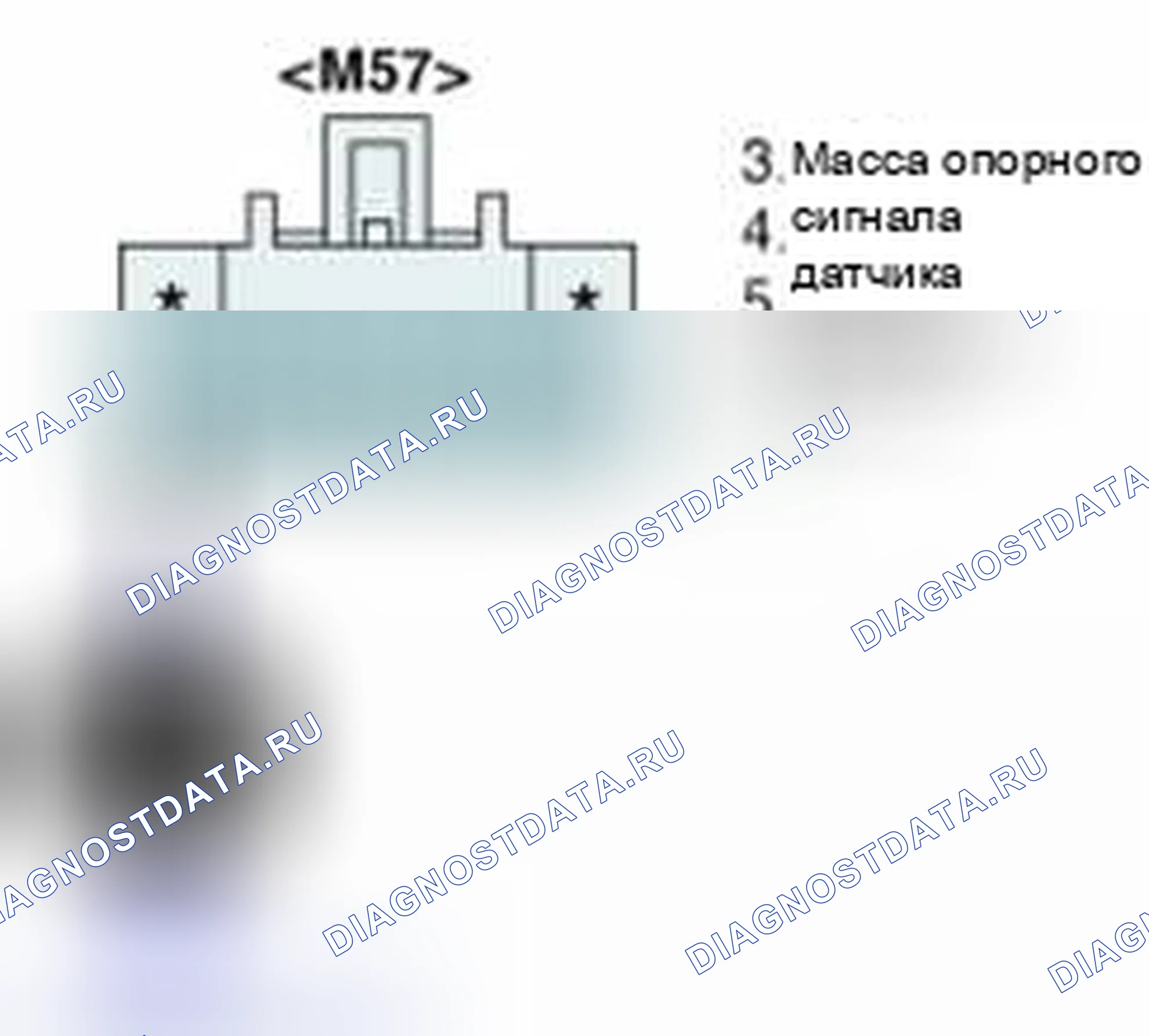 Рис. 124: Проверка цепи массы. Hyundai Santa Fe II рестайлинг