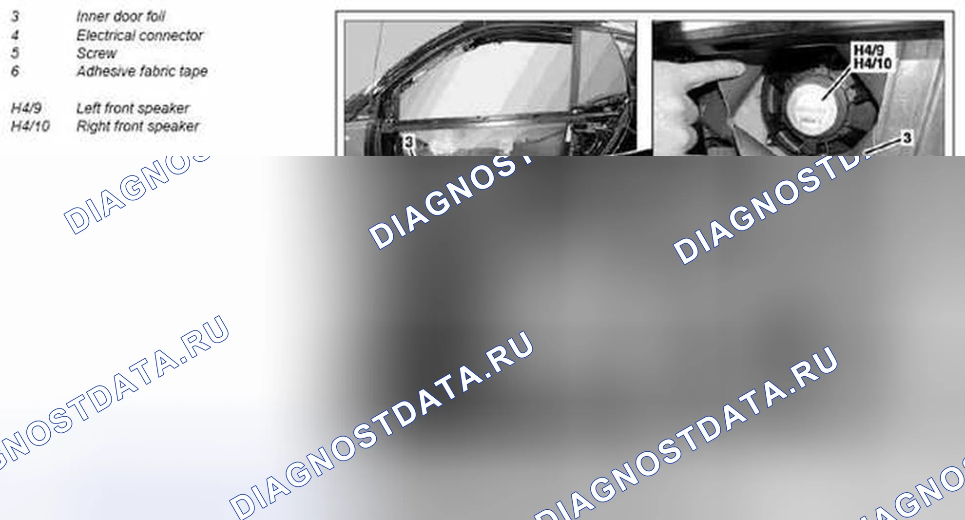Рис. 254: Модифицированная звуковая система - AZ82,62-P-0002MCC. Kia Soul I