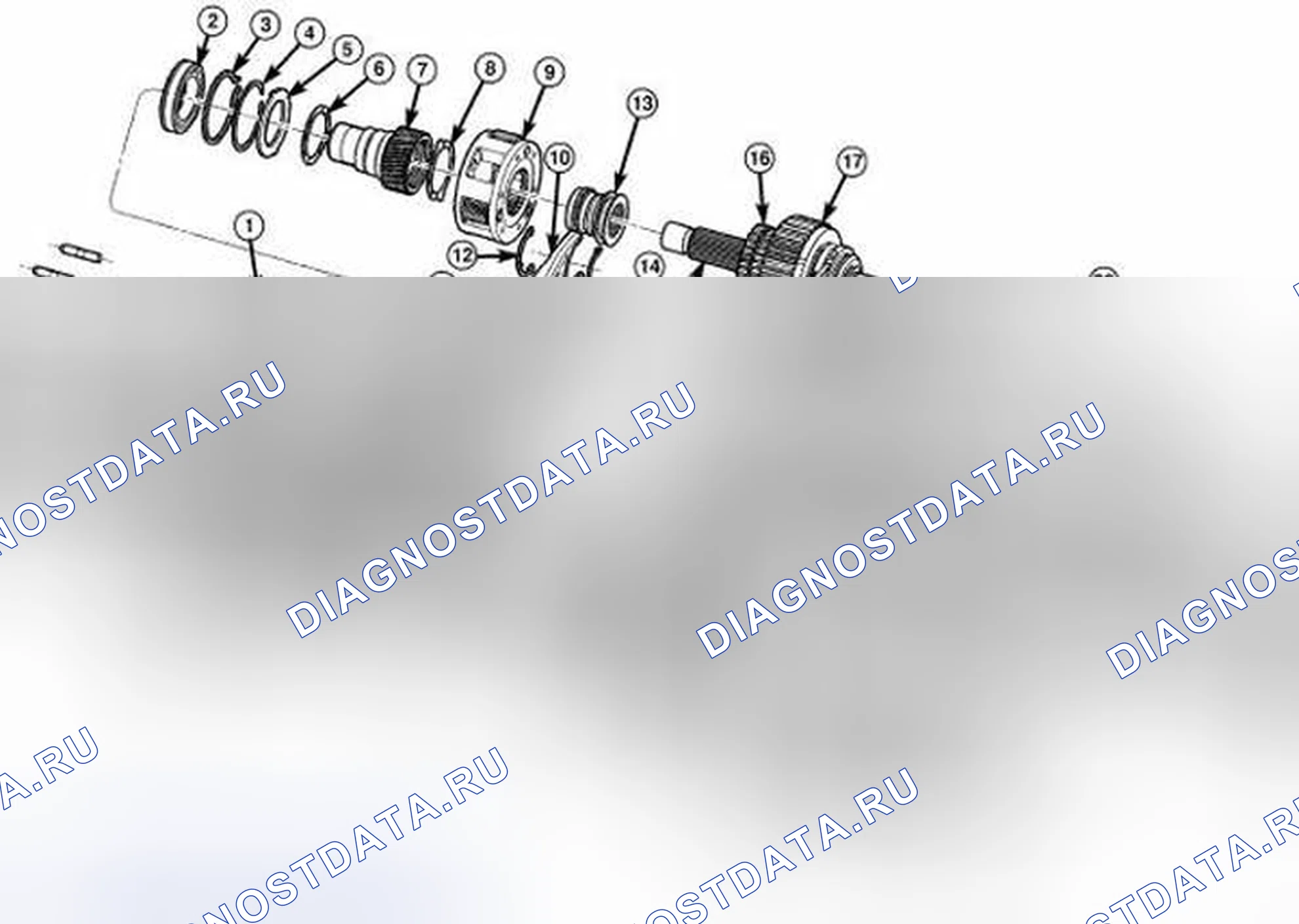 Рис. 95: ОПИСАНИЕ раздаточной коробки. Jeep Liberty II