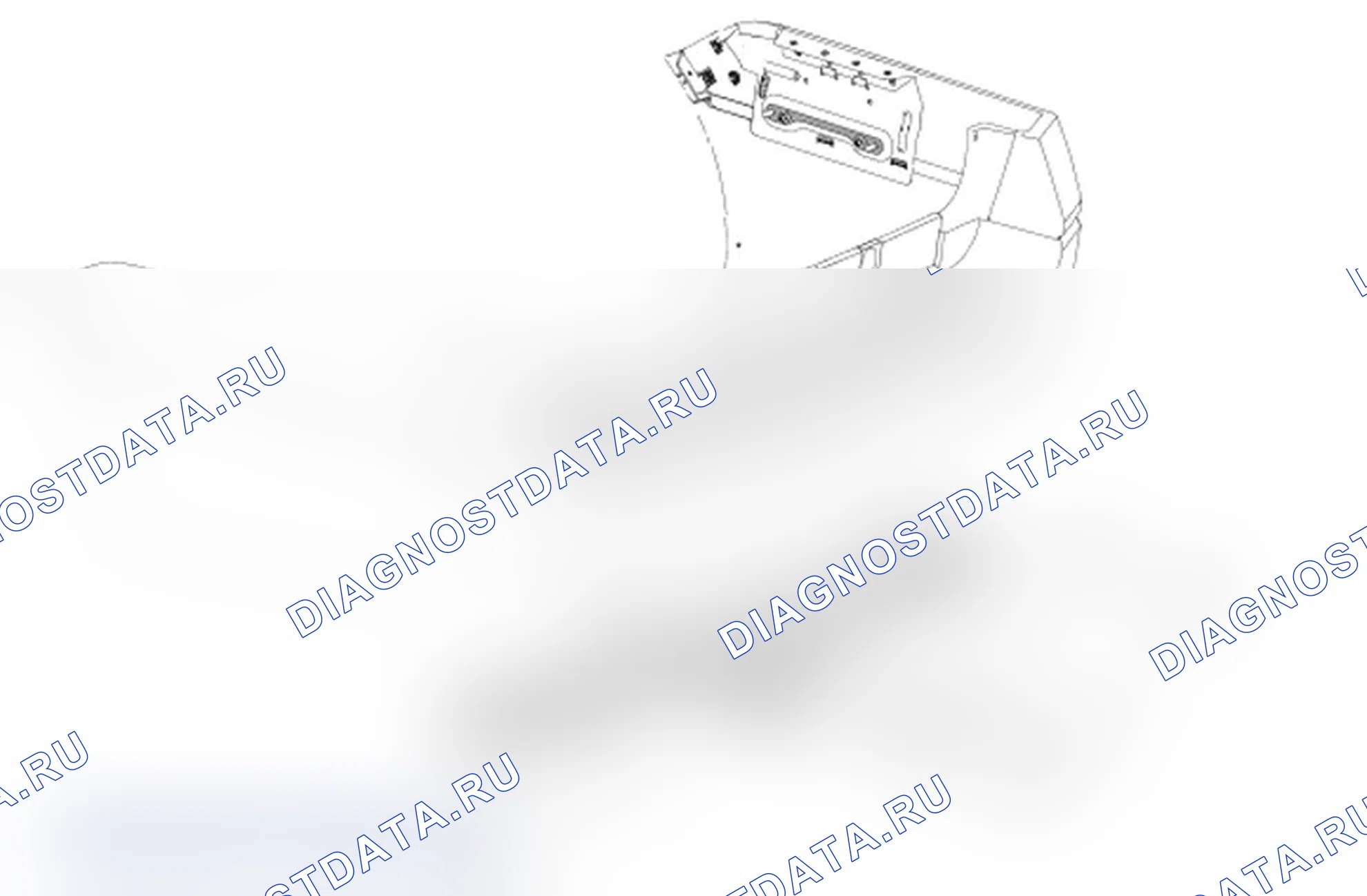 Рис. 21: Модуль помощи при парковке - Explorer. Ford Explorer IV