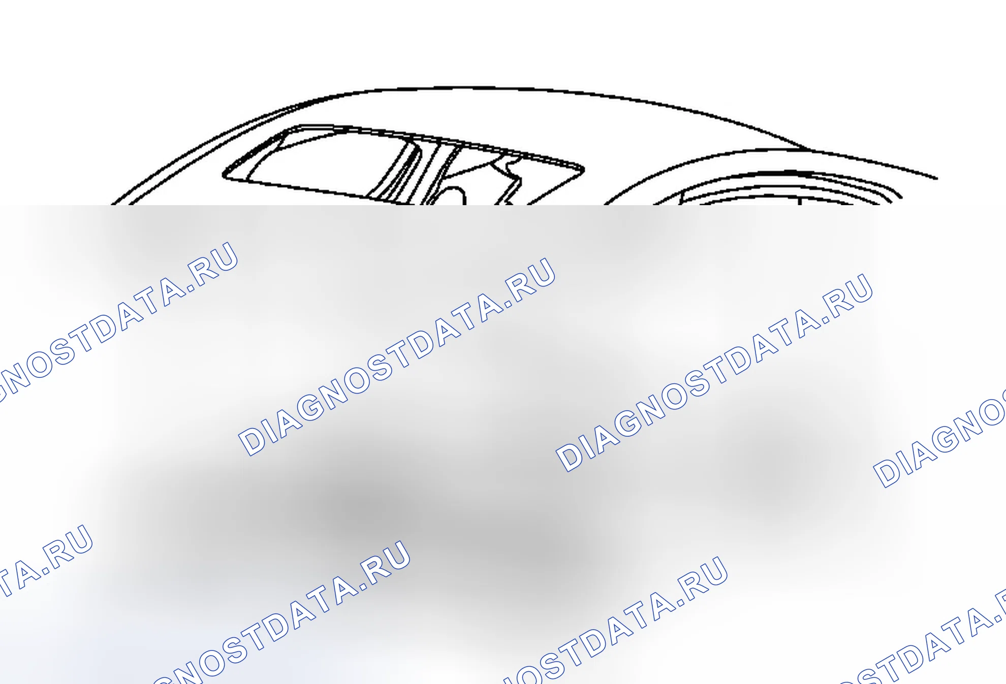 Рис. 5: Замена облицовочной панели (с люком). Buick Regal V