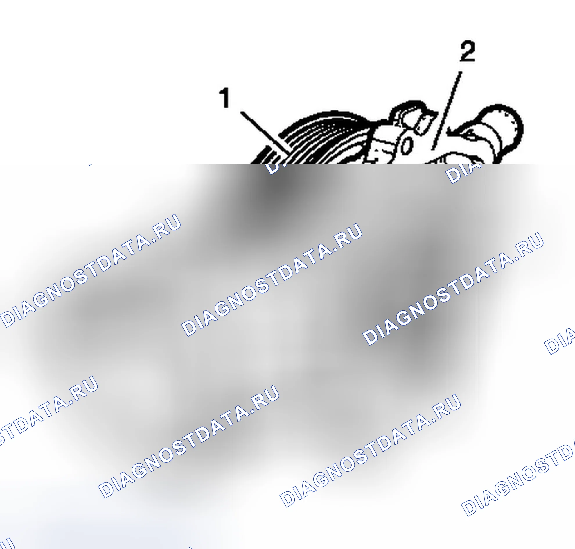 Рис. 3: Водяной насос. Chevrolet Cruze I рестайлинг