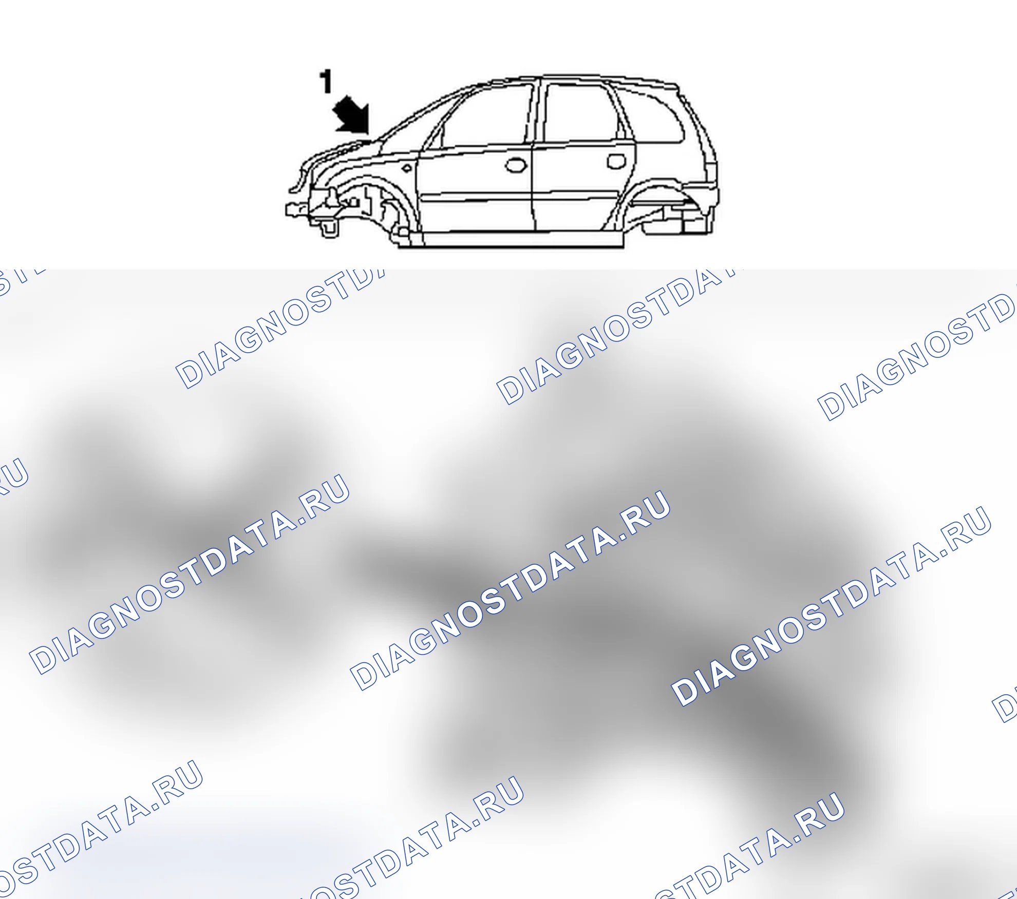 Противокоррозионные мероприятия Уплотнение шва. Opel Meriva A рестайлинг