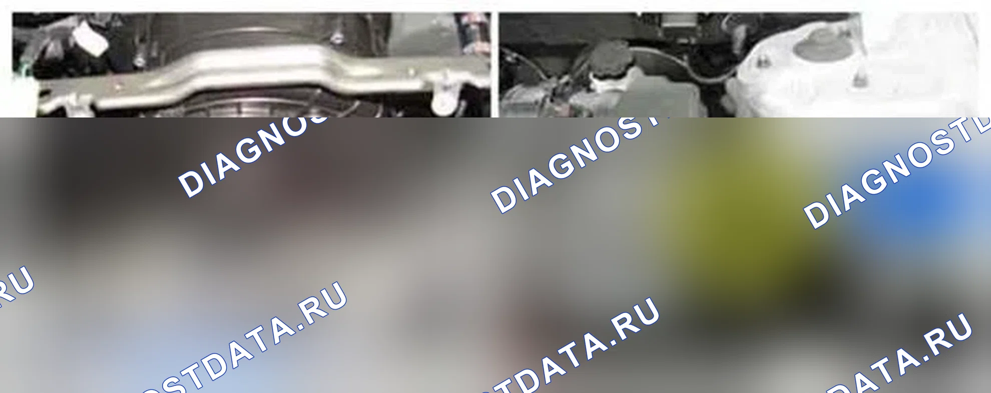 Рис. 144: Расположение компонентов. Hyundai Santa Fe II рестайлинг