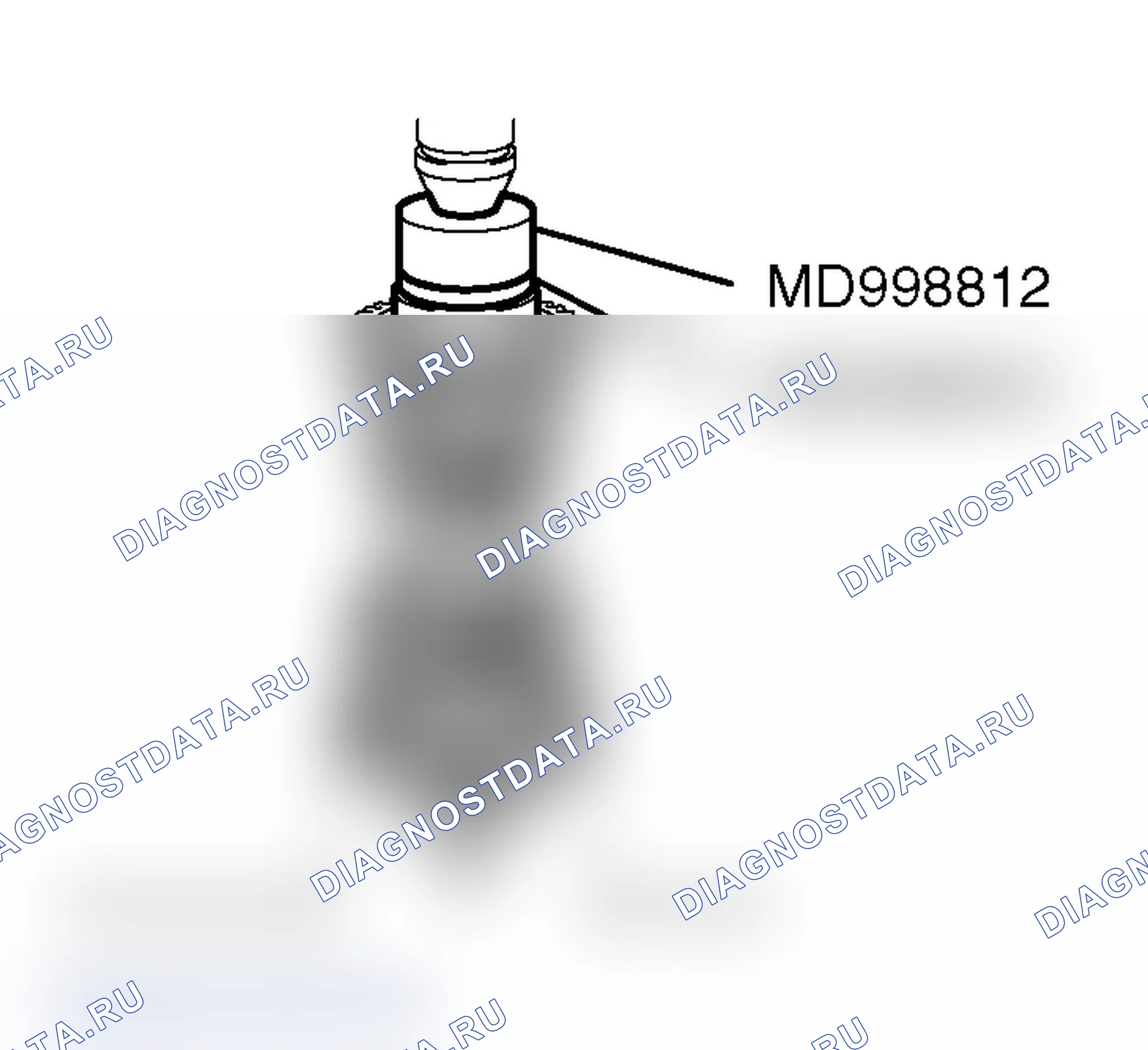 Рис. 143: >> Q <<МОНТАЖ ШАРИКОПОДШИПНИКА. Mitsubishi Lancer Ralliart IX рестайлинг