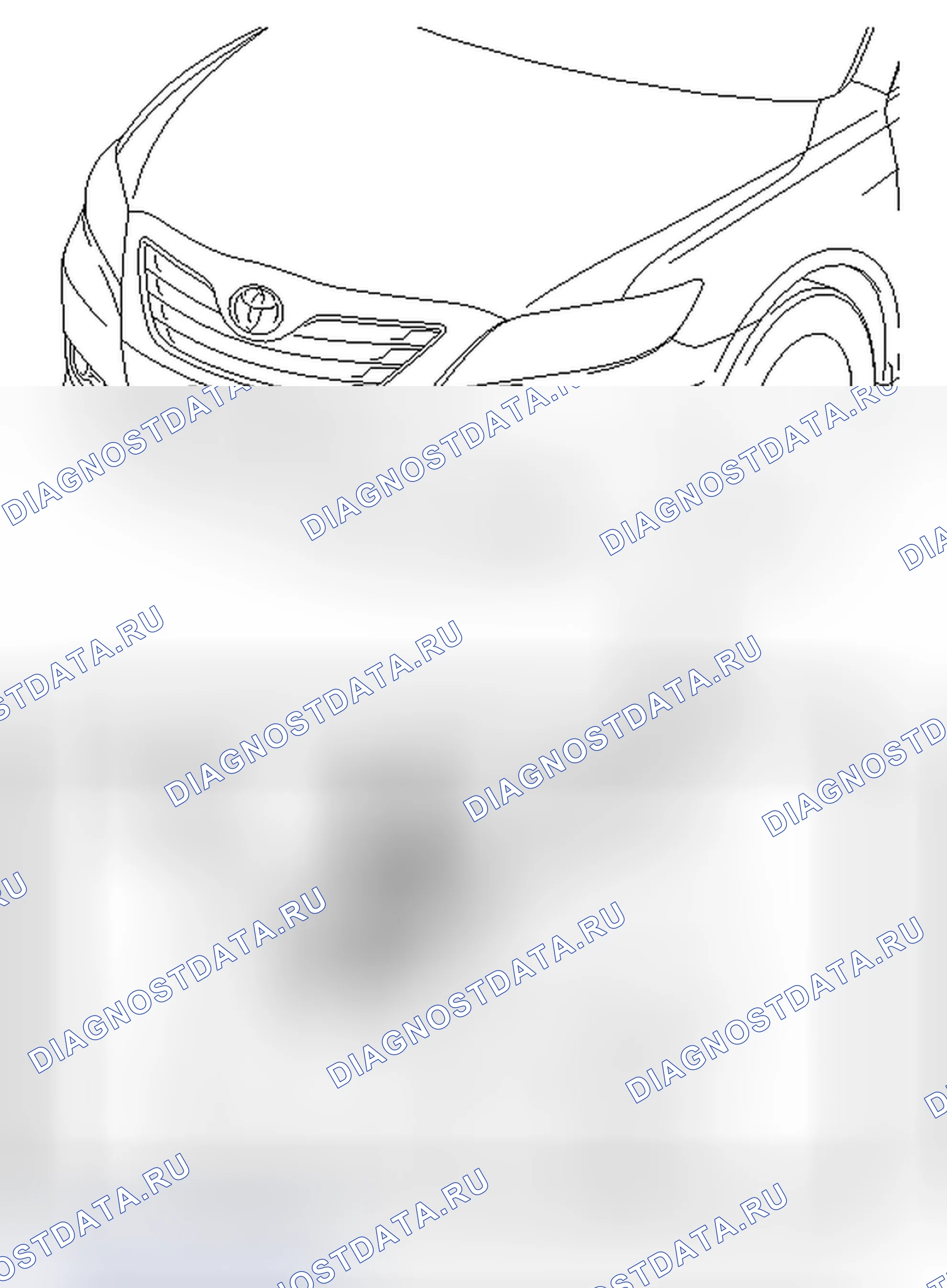 Рис. 356. Toyota Camry XV40 рестайлинг
