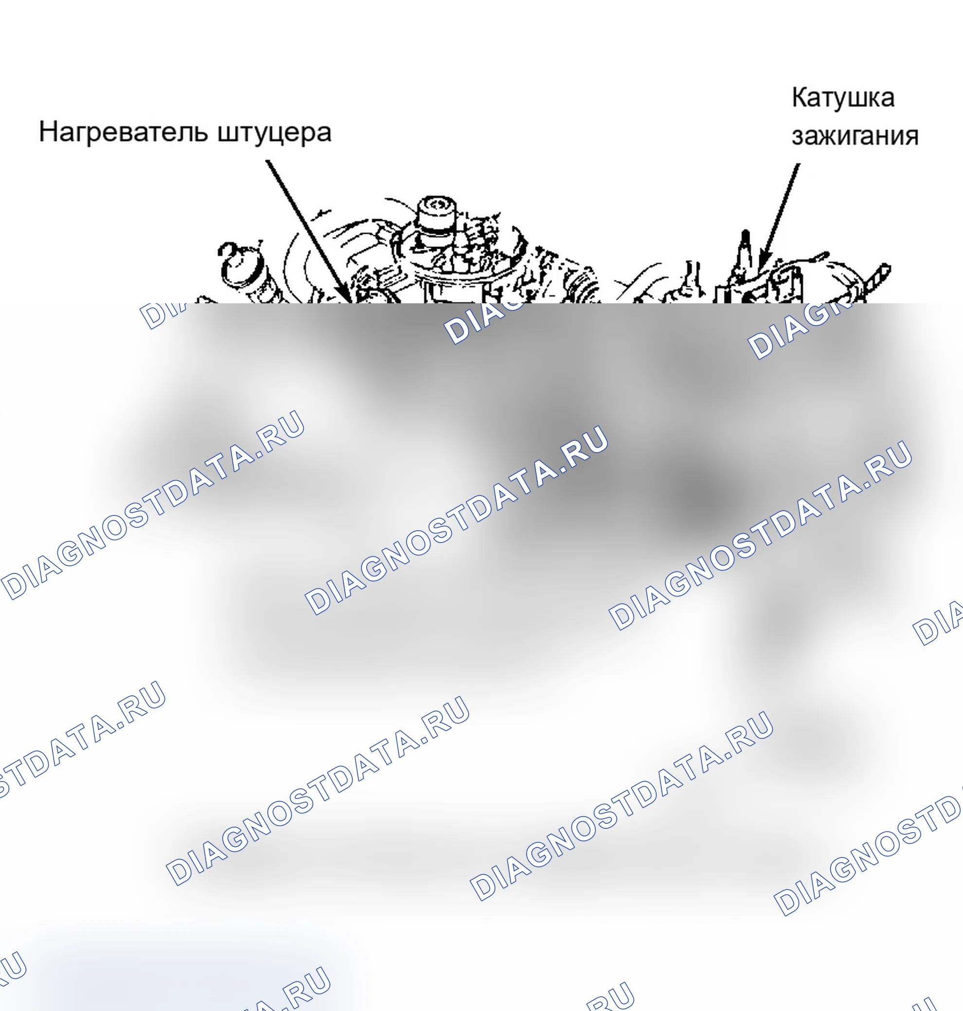 Рис. 3: Расположение компонентов (3 из 4). Lincoln Town Car I