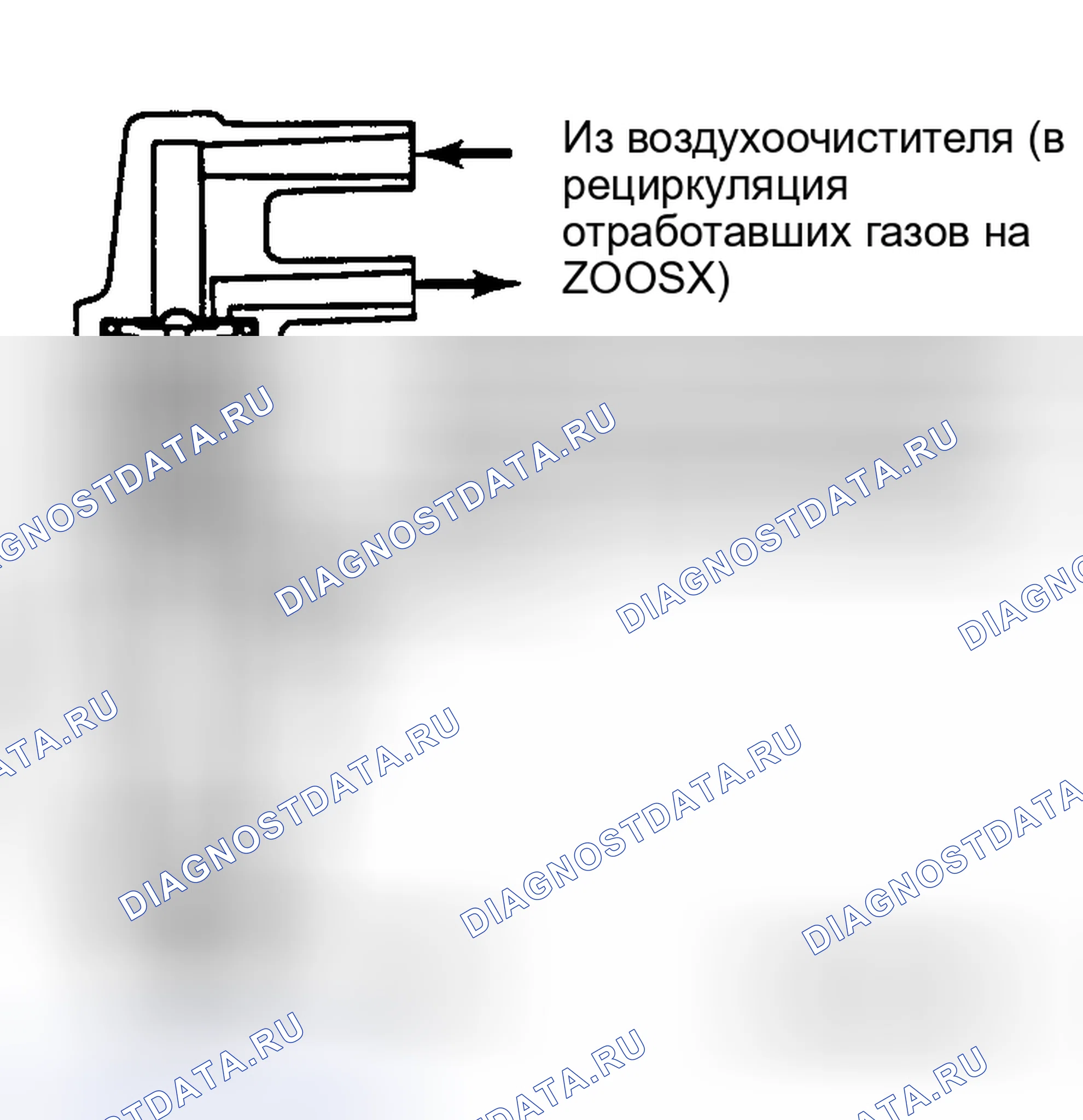 Рис. 19: Термовакуумный клапан (TVV). Nissan Maxima G910