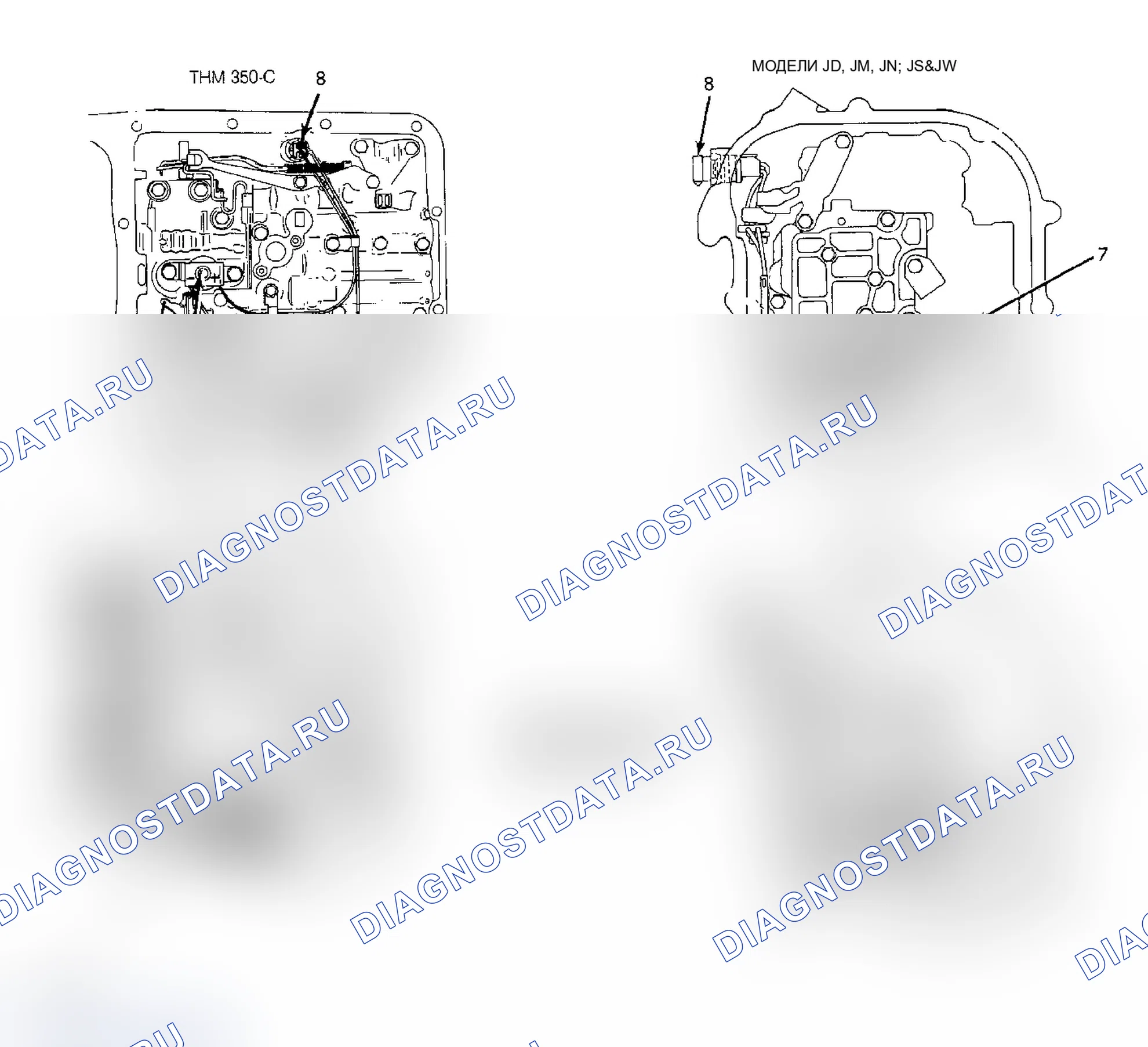 Рис. 145: электросхемы. Chevrolet Celebrity I