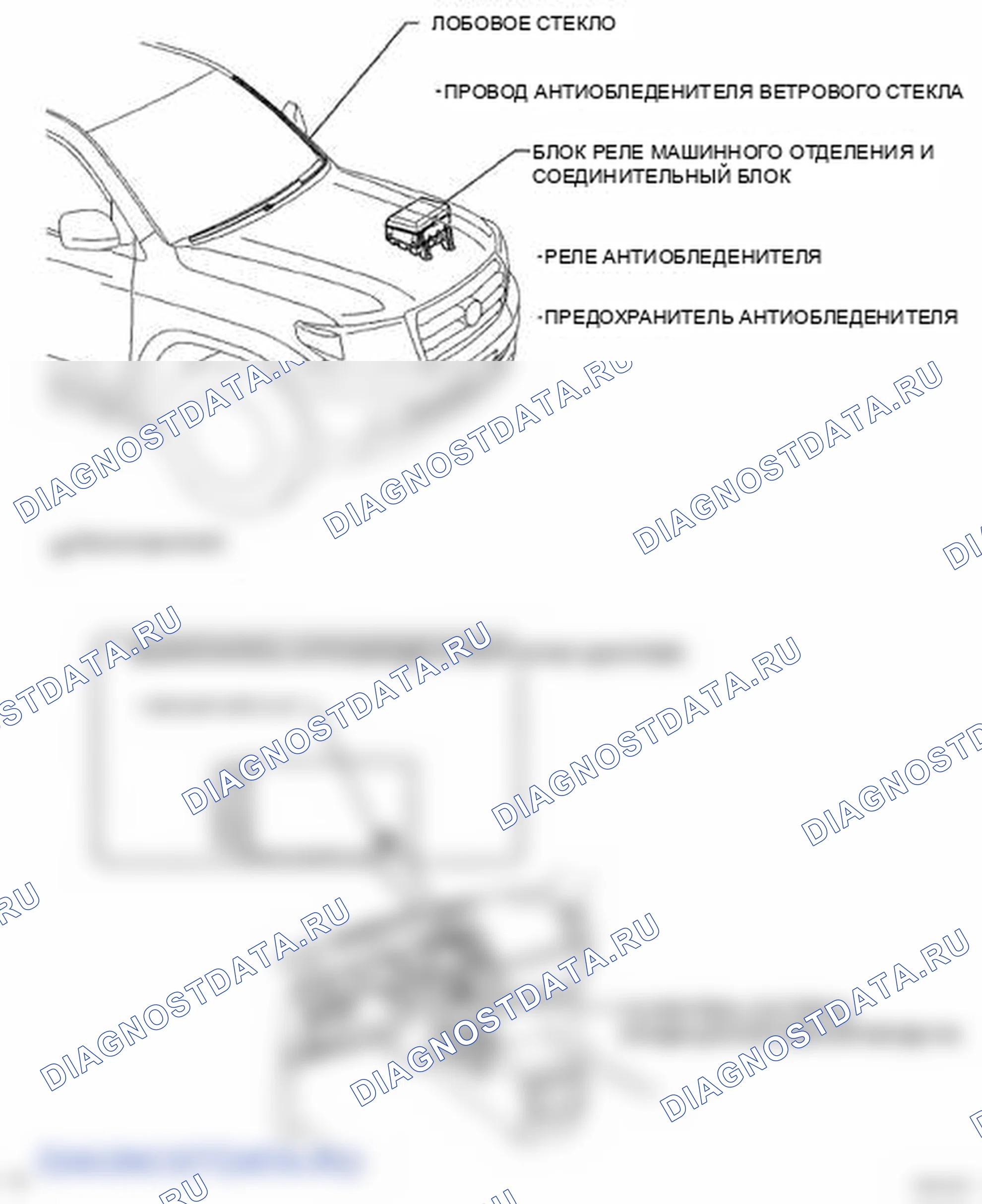 Рис. 154: РАСПОЛОЖЕНИЕ ДЕТАЛЕЙ. Toyota Land Cruiser 200