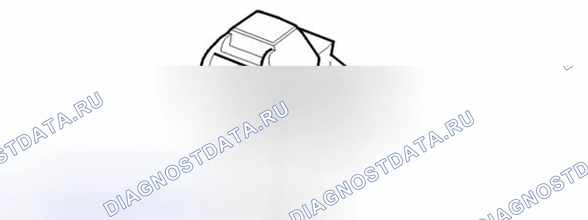 Рис. 1109: ДАТЧИК ЧАСТОТЫ ВРАЩЕНИЯ ДВИГАТЕЛЯ. Volvo S80 II рестайлинг