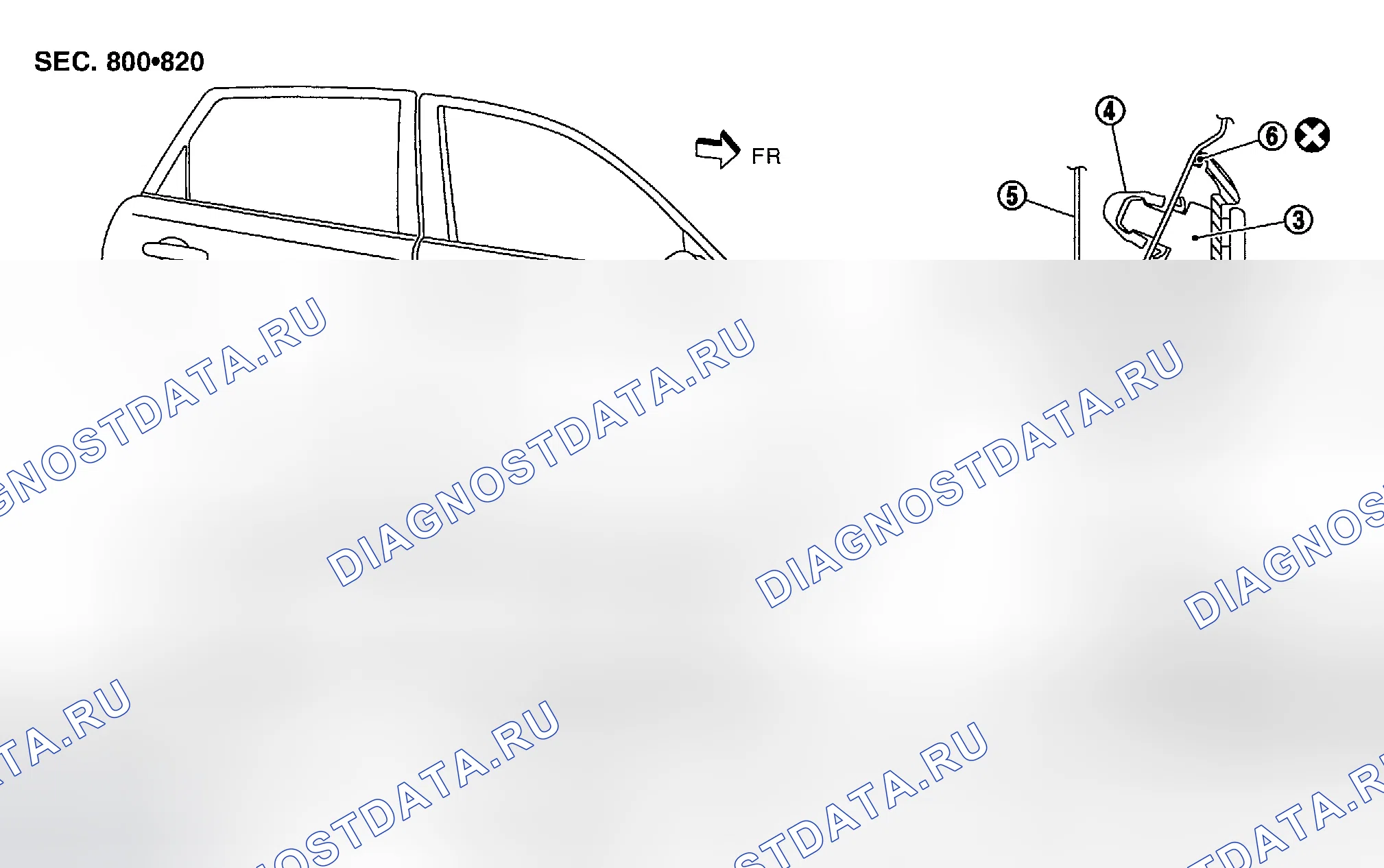 Рис. 113: ДЕМОНТАЖ И МОНТАЖ. Infiniti FX45 I