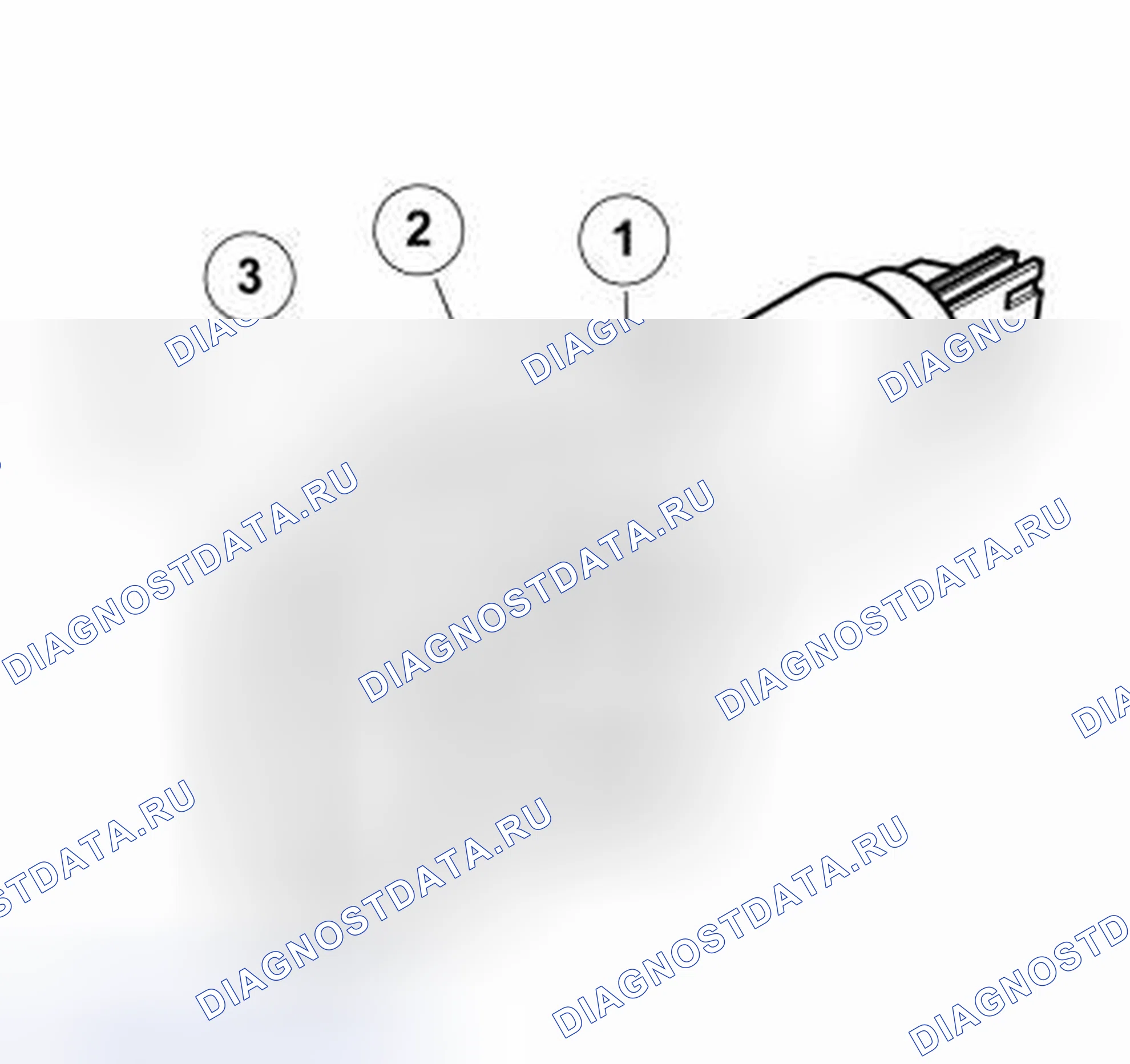 Рис. 321: Снятие электромагнита Vvt. Volvo S60 I