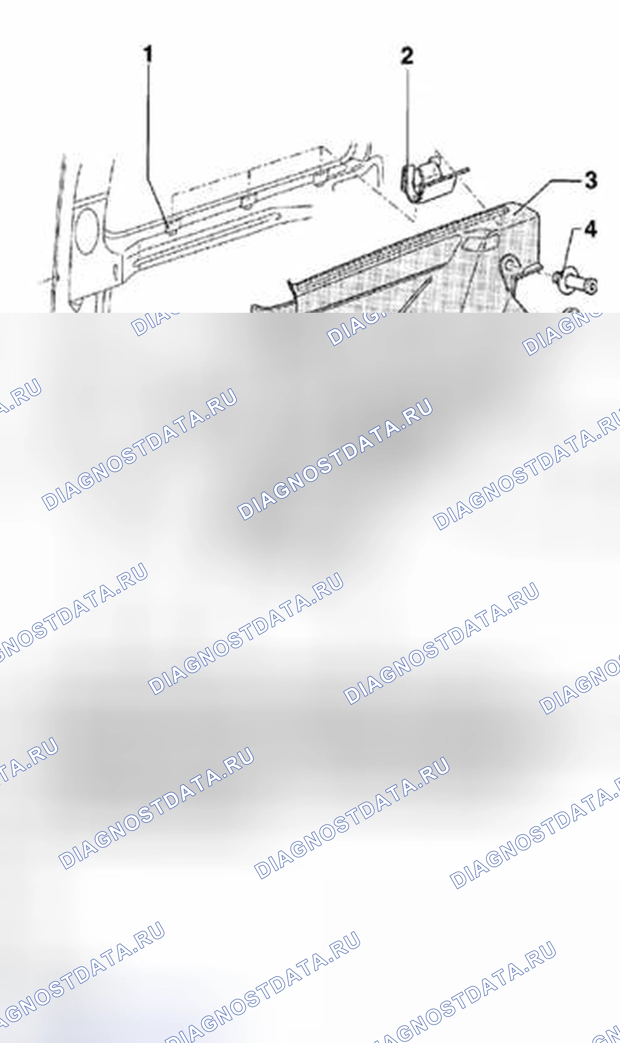 Рис. 36: Идентификация отделки боковой панели (Golf 2-дверь, GTI). Volkswagen Golf Mk3