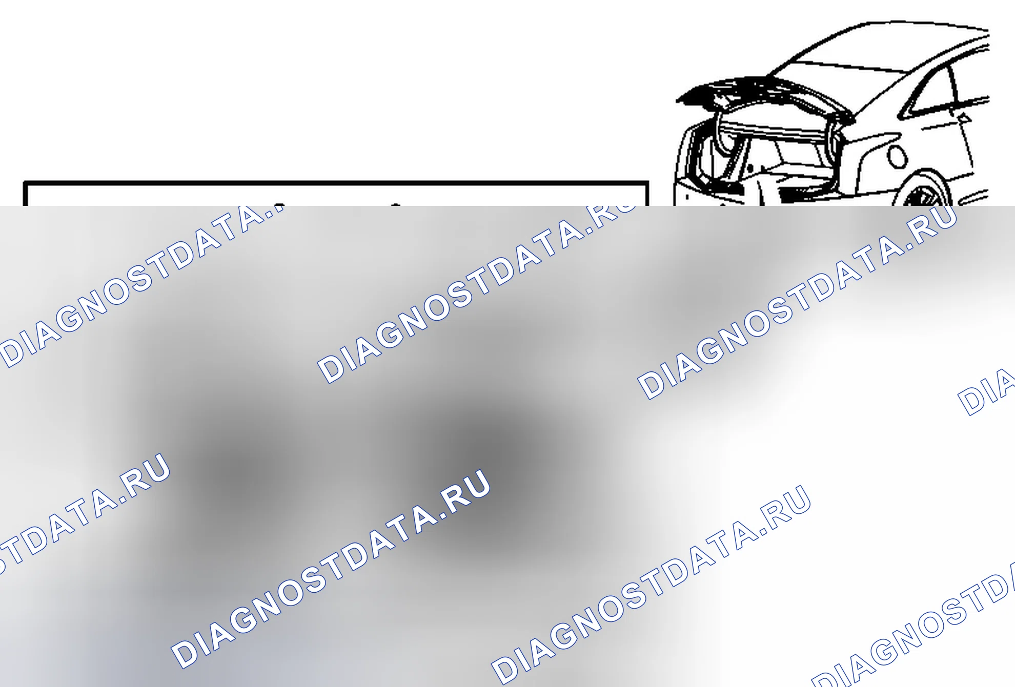 Рис. 1: Замена блока предохранителей. Cadillac ELR I