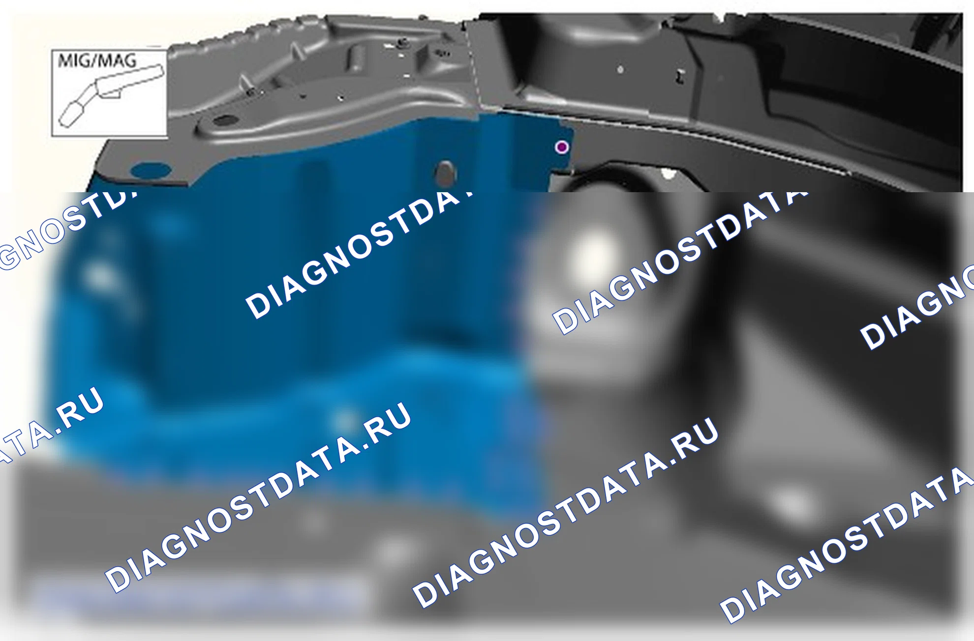 Как снять и установить панель фартука крыла. Ford Transit VIII