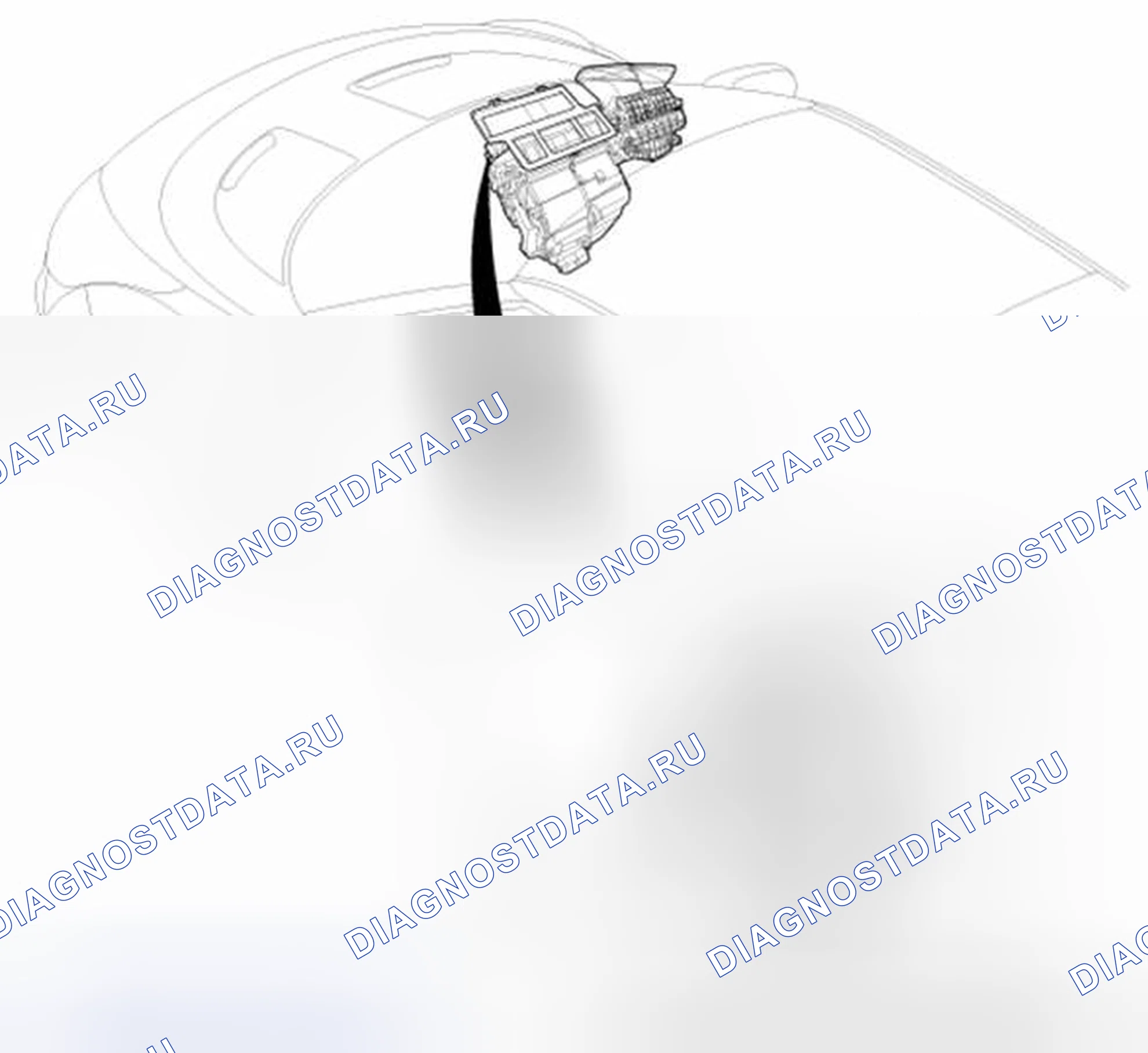 Рис. 31: Расположение компонентов. Hyundai Veloster I