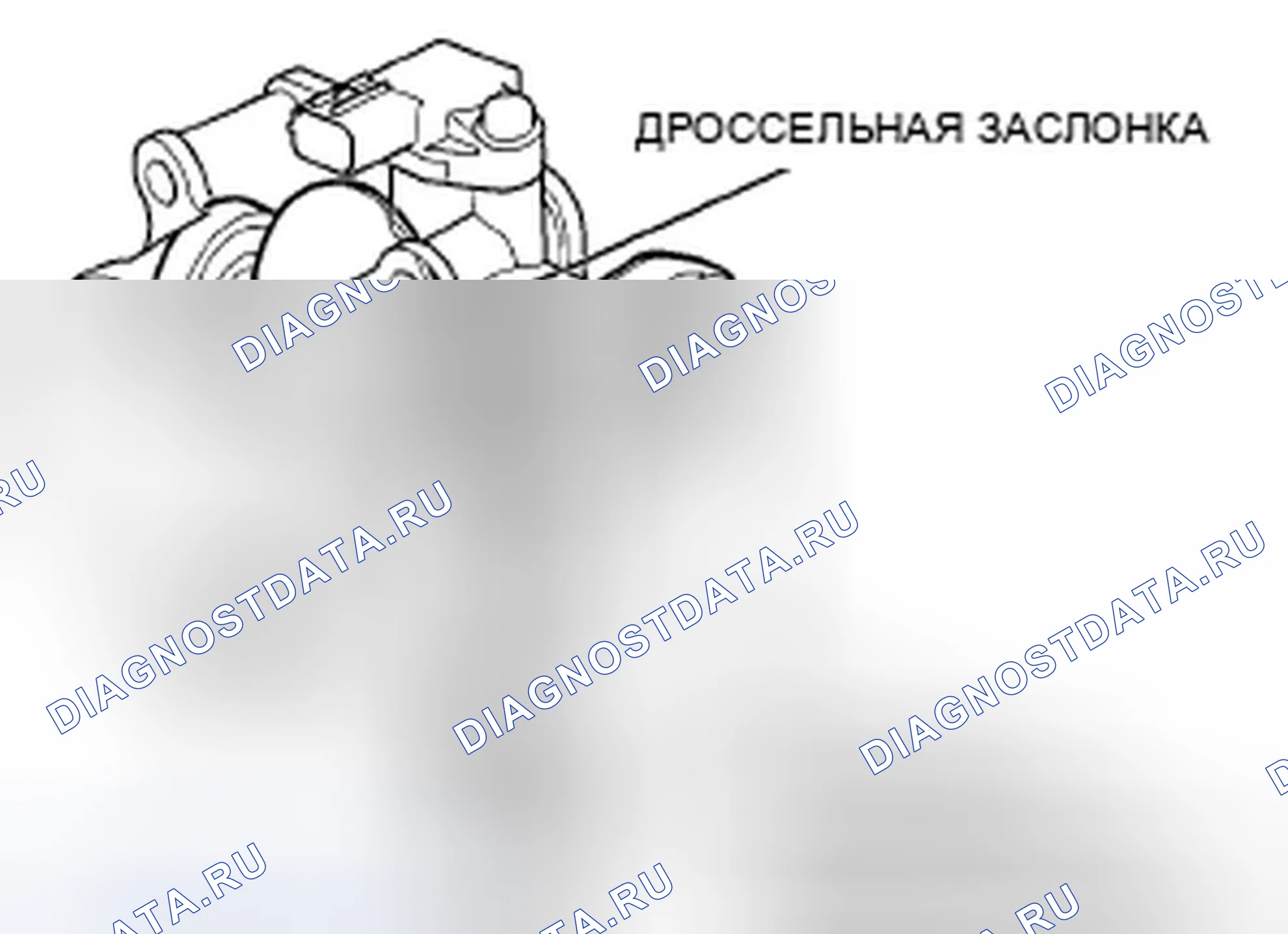Рис. 454: Корпус дроссельной заслонки. Honda Accord VIII
